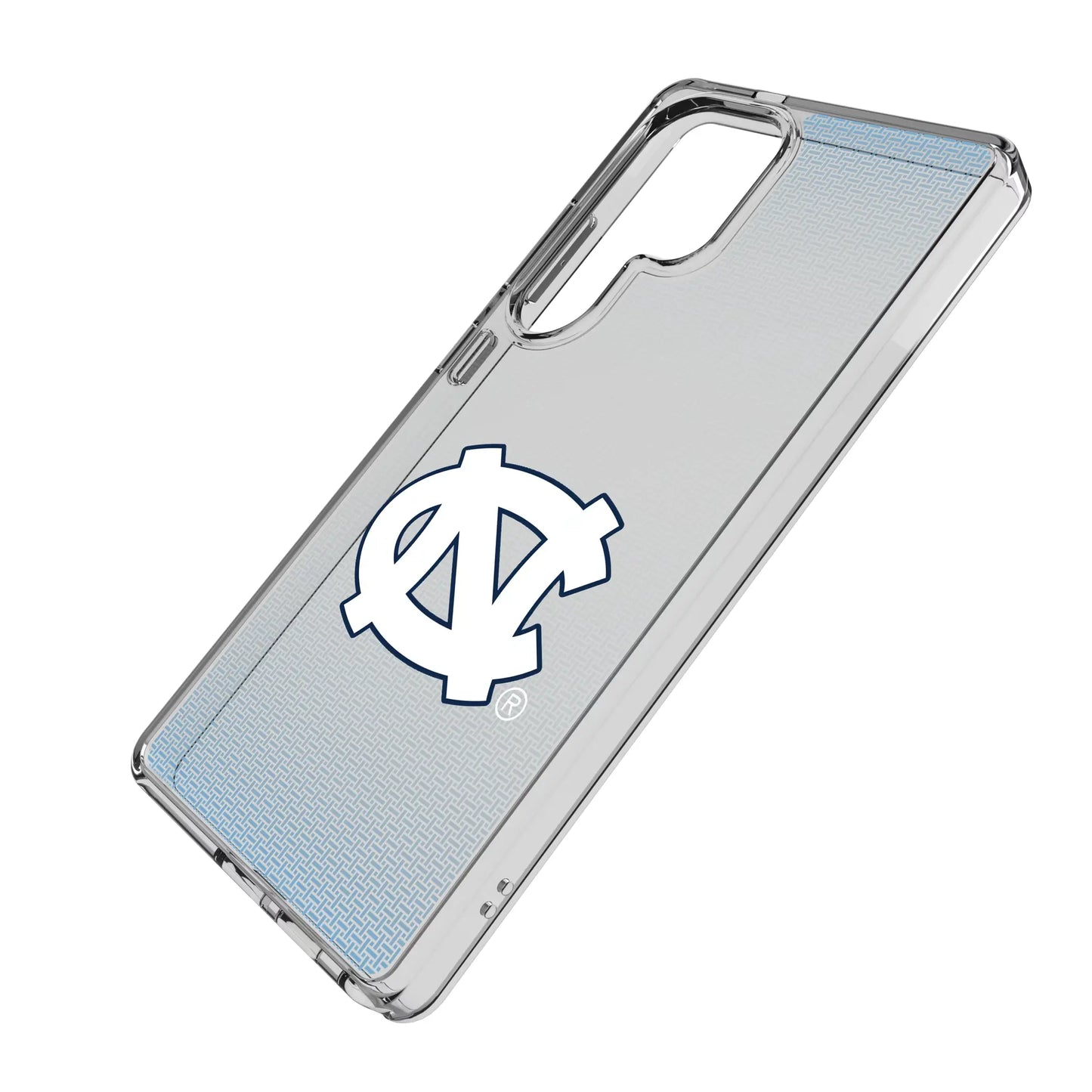 University of North Carolina Tar Heels Linen Clear Phone Case for Samsung Galaxy