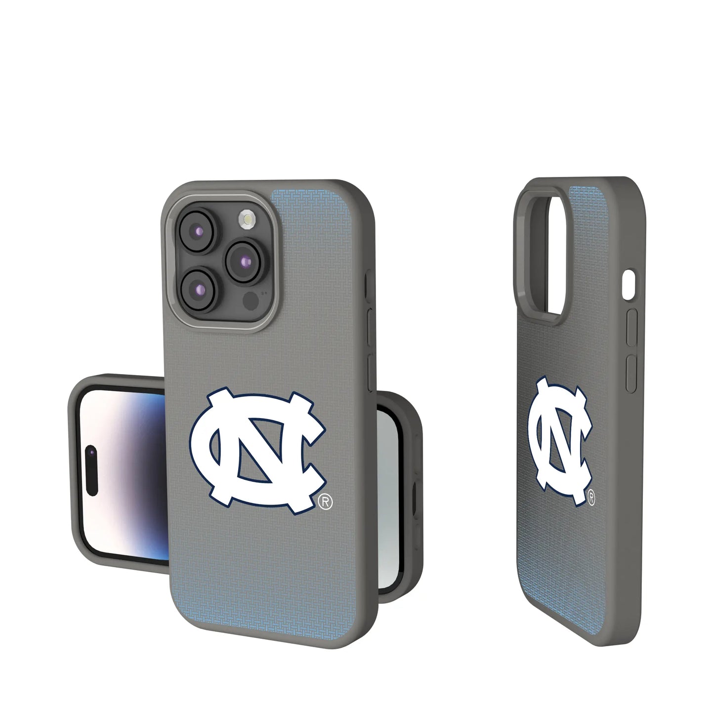 University of North Carolina Tar Heels Linen Soft Touch Phone Case for Apple iPhone