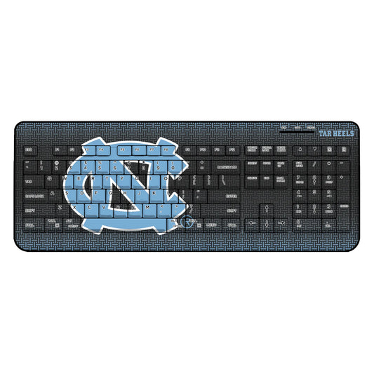 University of North Carolina Tar Heels Linen Wireless USB Keyboard