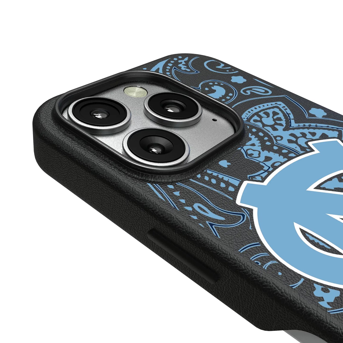 University of North Carolina Tar Heels Paisley MagSafe Compatible Phone Case for Apple iPhone
