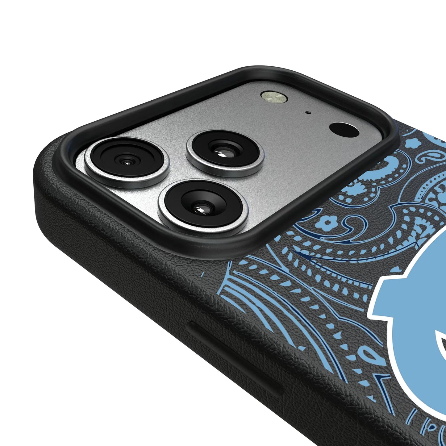 University of North Carolina Tar Heels Paisley MagSafe Compatible Phone Case for Apple iPhone