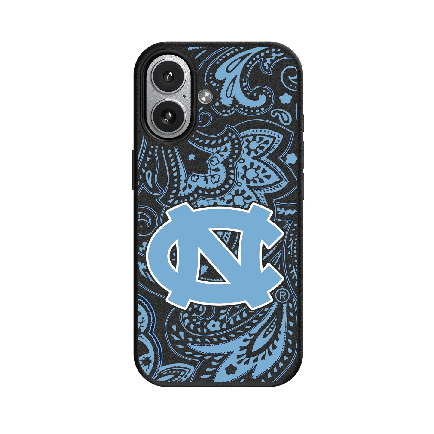 University of North Carolina Tar Heels Paisley MagSafe Compatible Phone Case for Apple iPhone