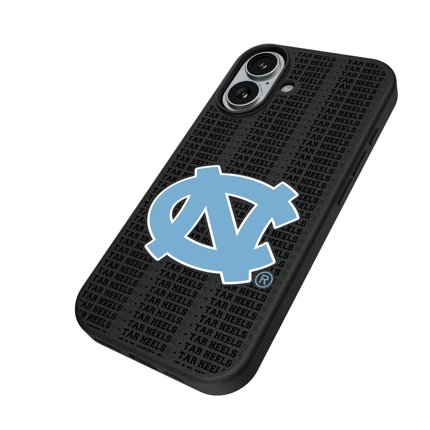 University of North Carolina Tar Heels Text Backdrop MagSafe Compatible Phone Case for Apple iPhone