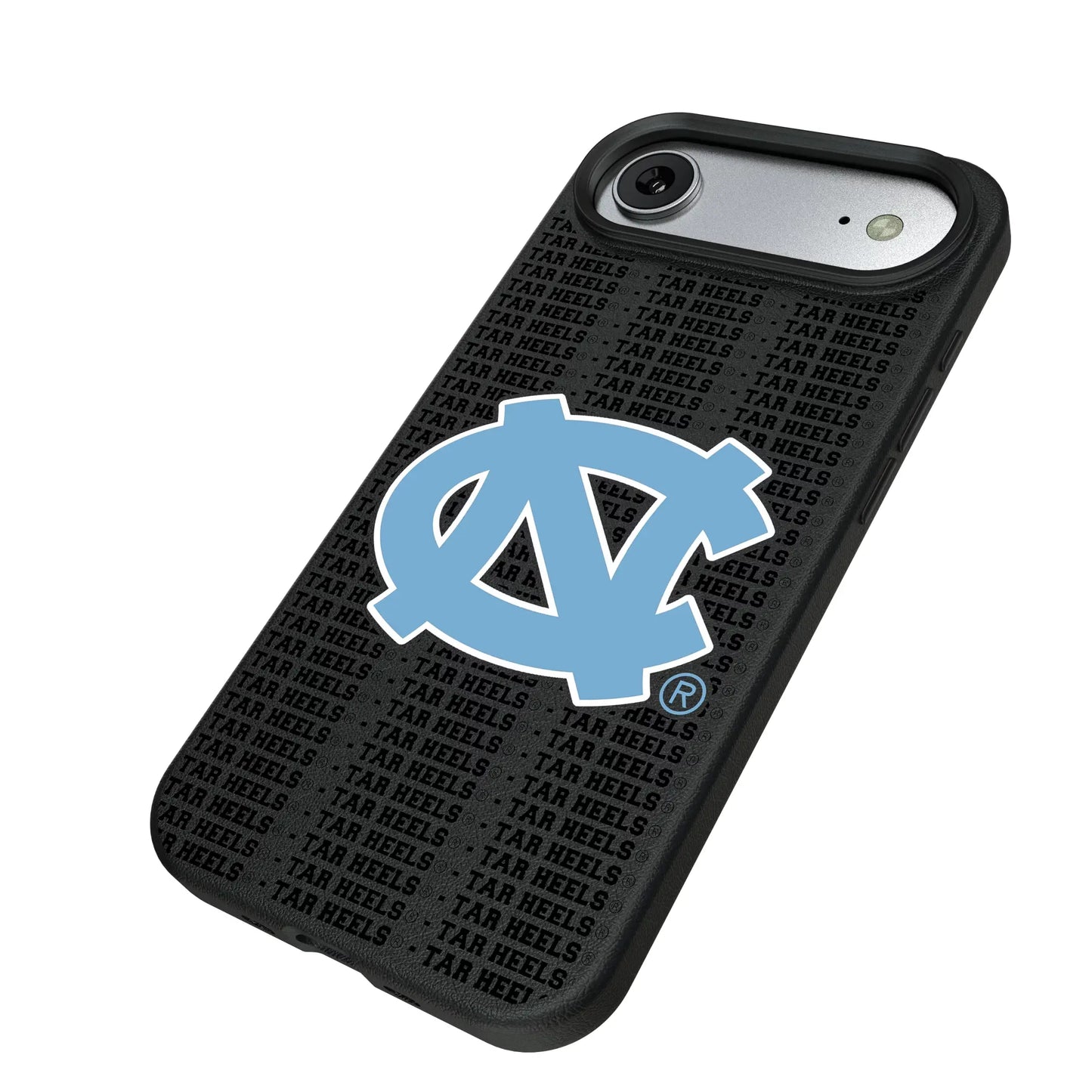 University of North Carolina Tar Heels Text Backdrop MagSafe Compatible Phone Case for Apple iPhone
