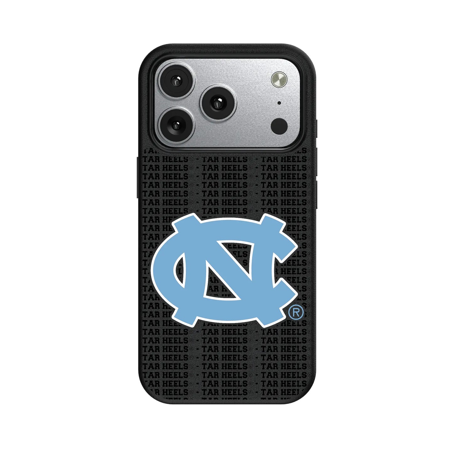 University of North Carolina Tar Heels Text Backdrop MagSafe Compatible Phone Case for Apple iPhone