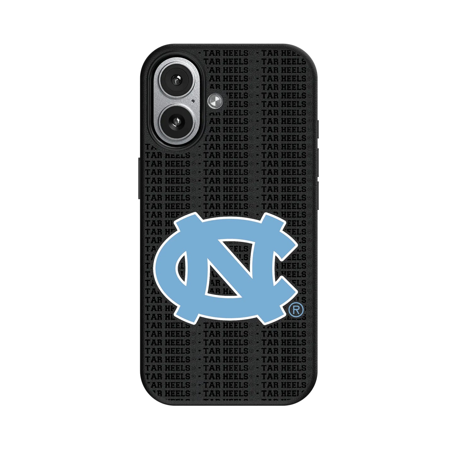 University of North Carolina Tar Heels Text Backdrop MagSafe Compatible Phone Case for Apple iPhone
