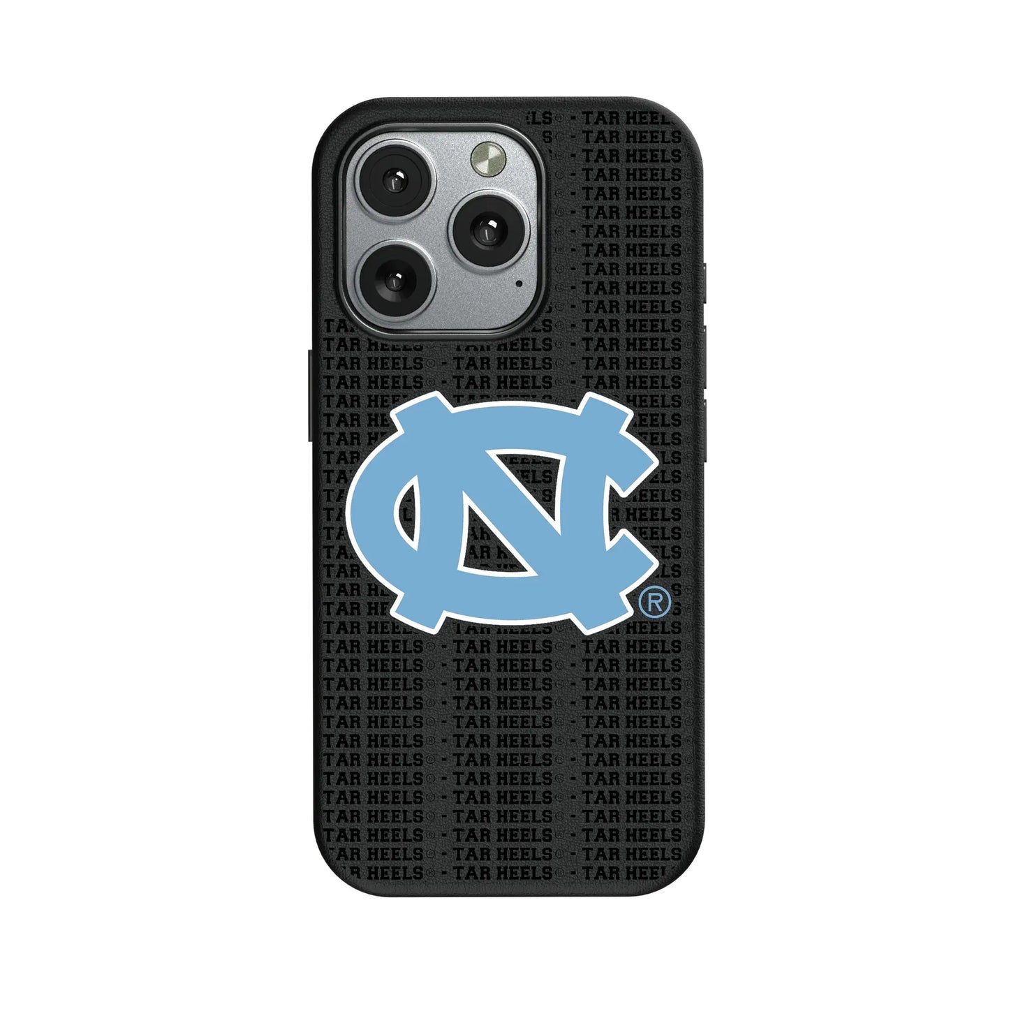 University of North Carolina Tar Heels Text Backdrop MagSafe Compatible Phone Case for Apple iPhone