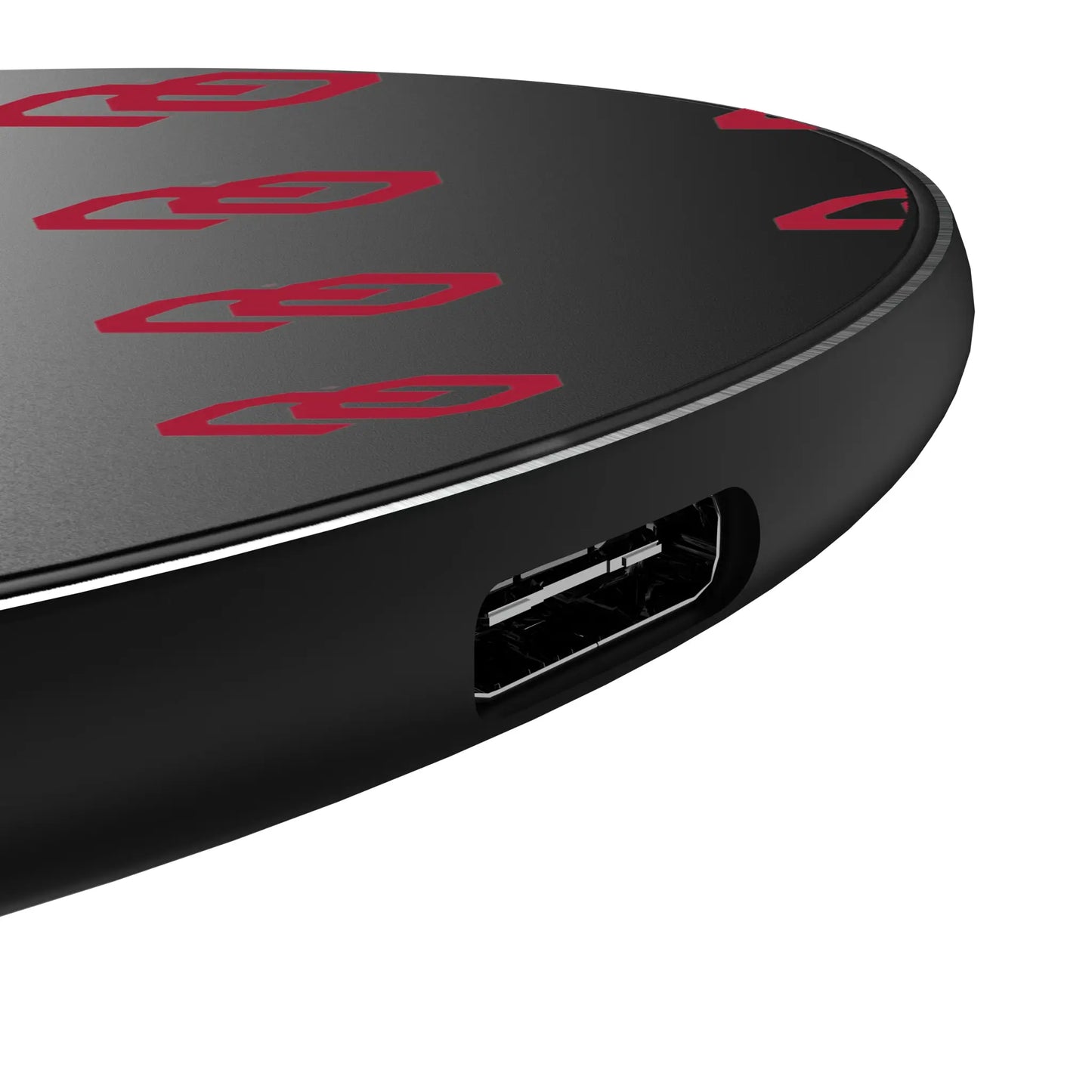 University of Oklahoma Sooners Fashion Pattern 15-Watt Wireless Charger