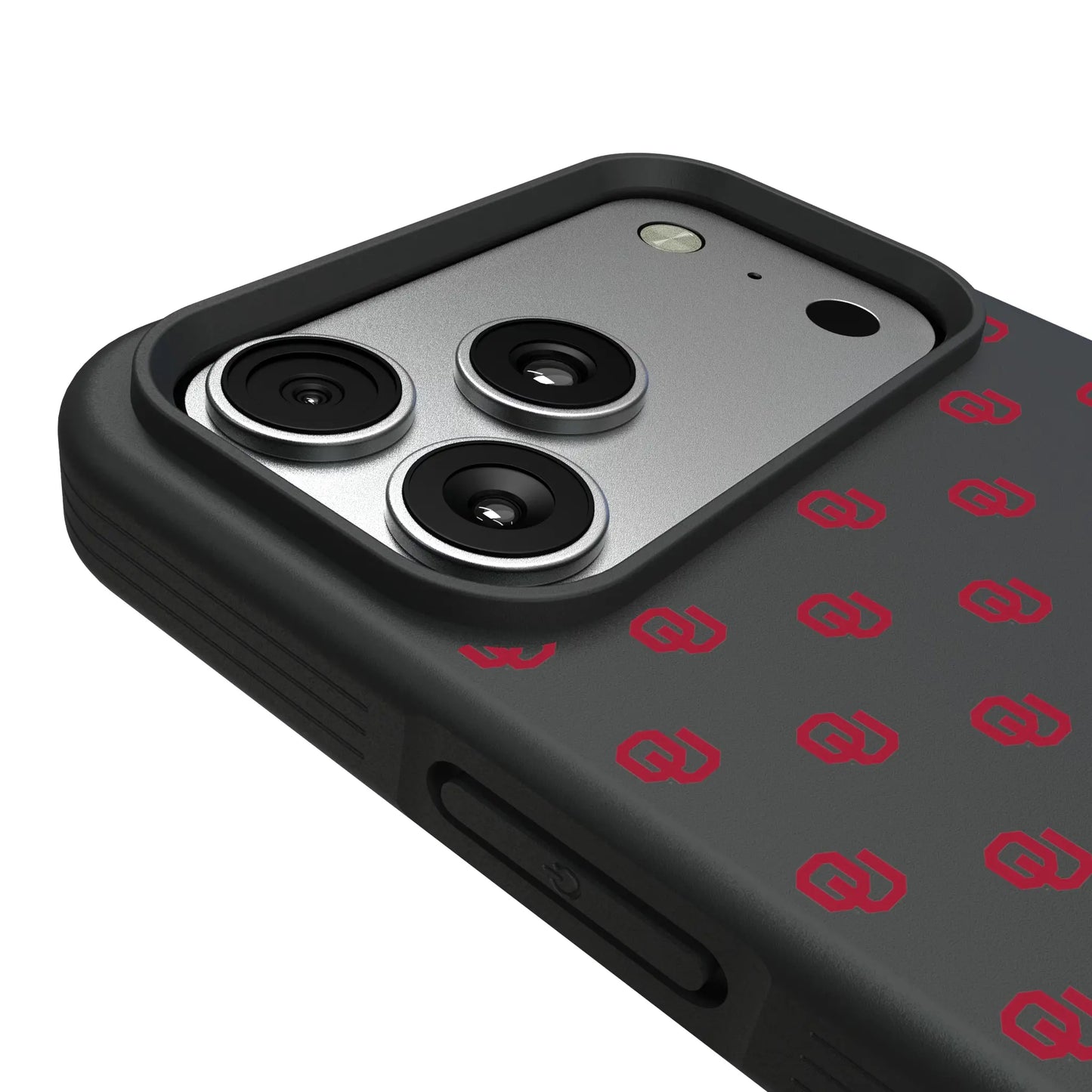 University of Oklahoma Sooners Fashion Pattern Bump Phone Case for Apple iPhone