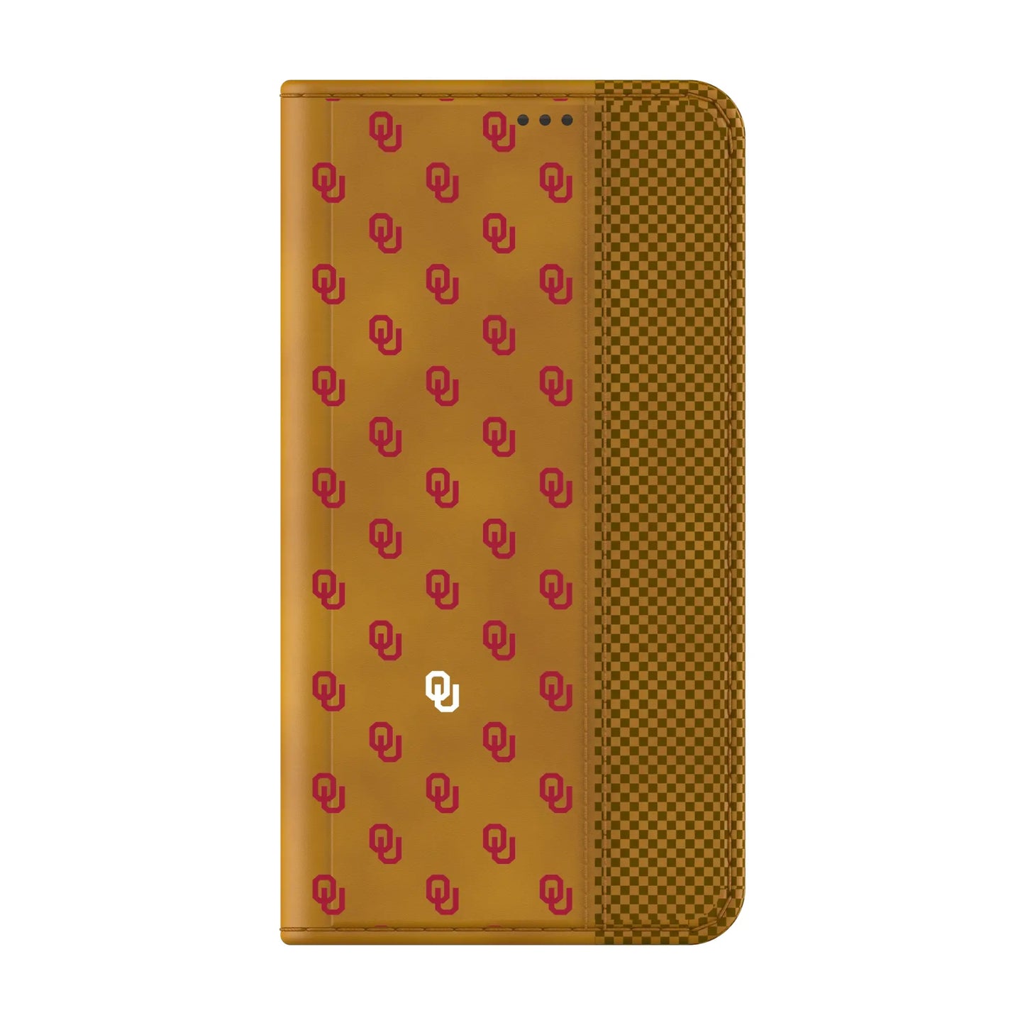 University of Oklahoma Sooners Fashion Pattern Folio Phone Case for Samsung Galaxy