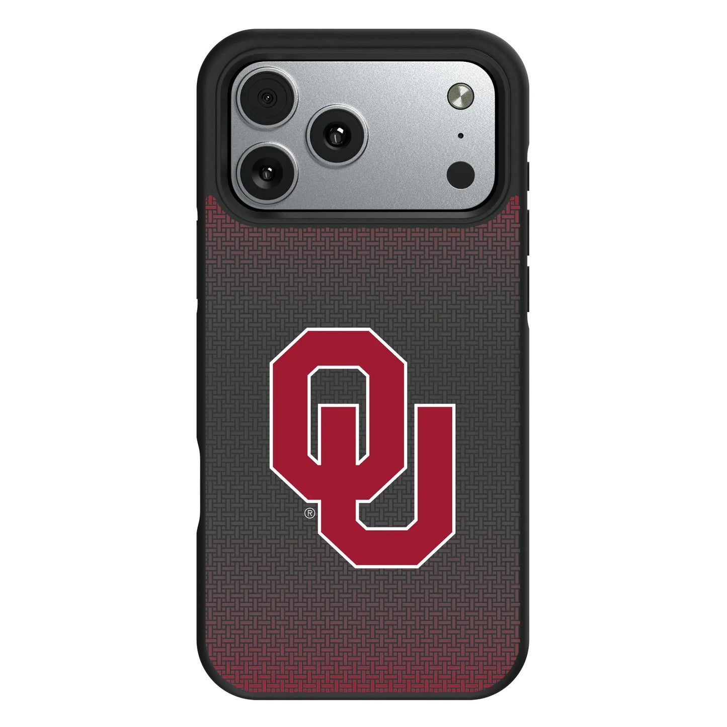 University of Oklahoma Sooners Linen Bump Phone Case for Apple iPhone