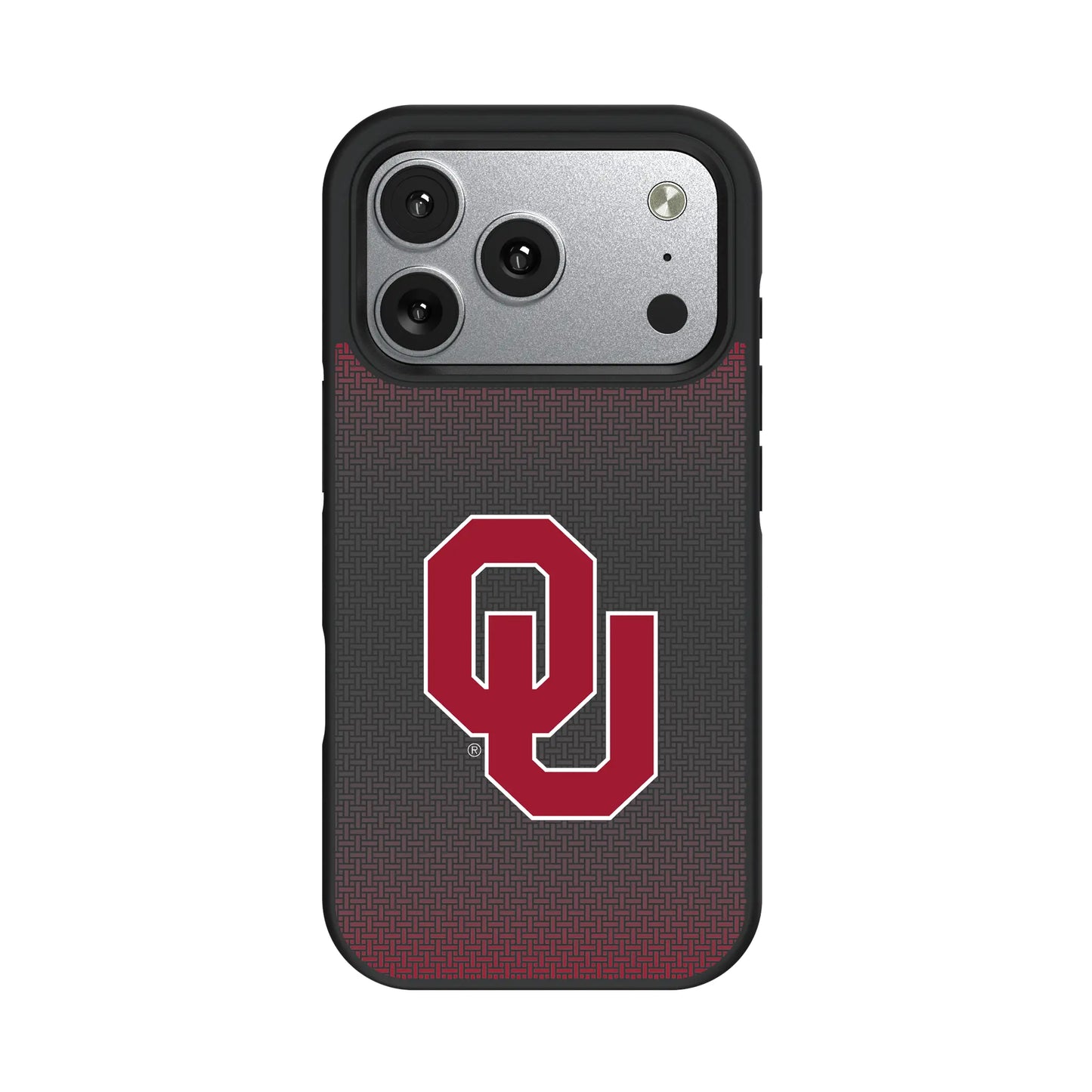 University of Oklahoma Sooners Linen Bump Phone Case for Apple iPhone