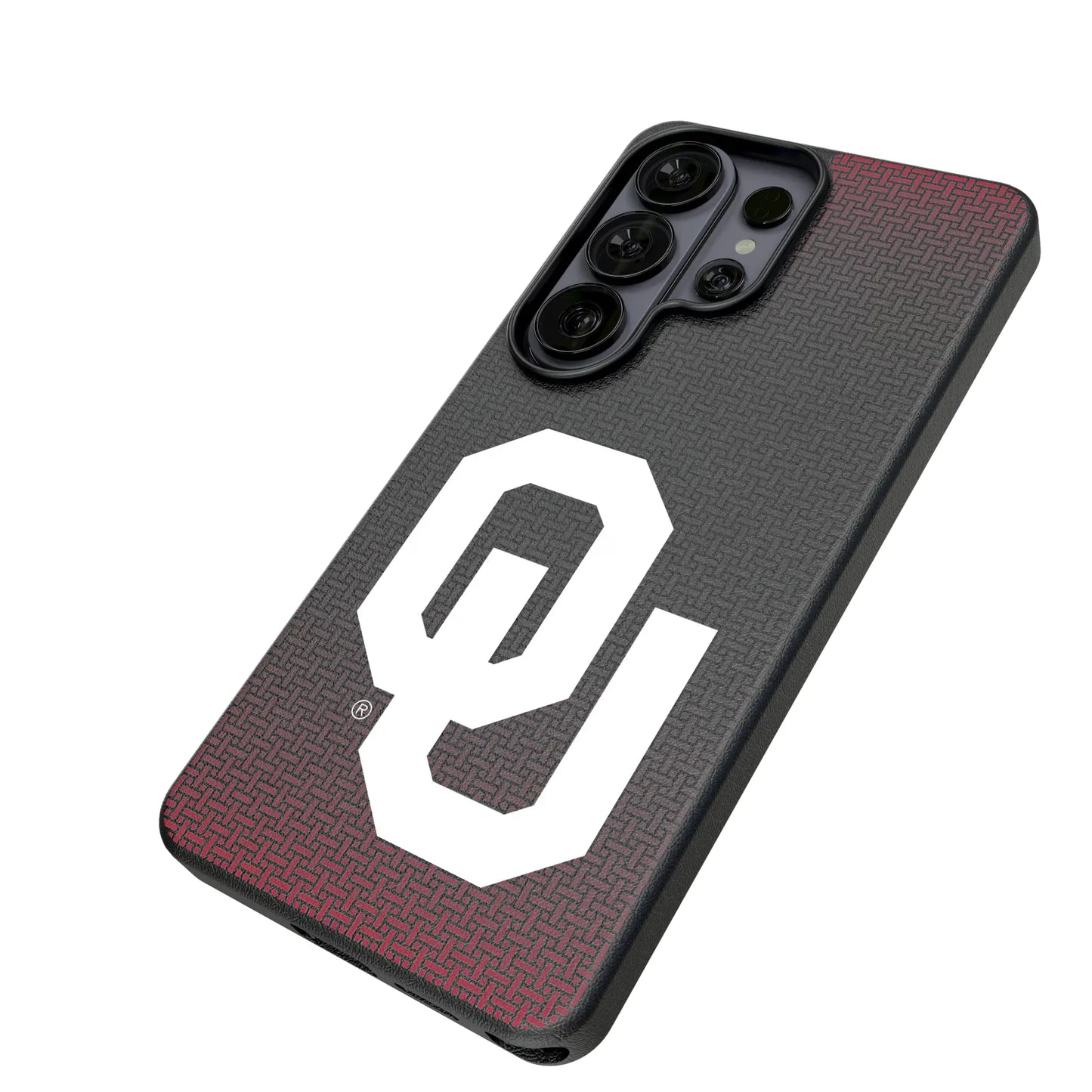 University of Oklahoma Sooners Linen MagSafe Compatible Phone Case for Samsung Galaxy