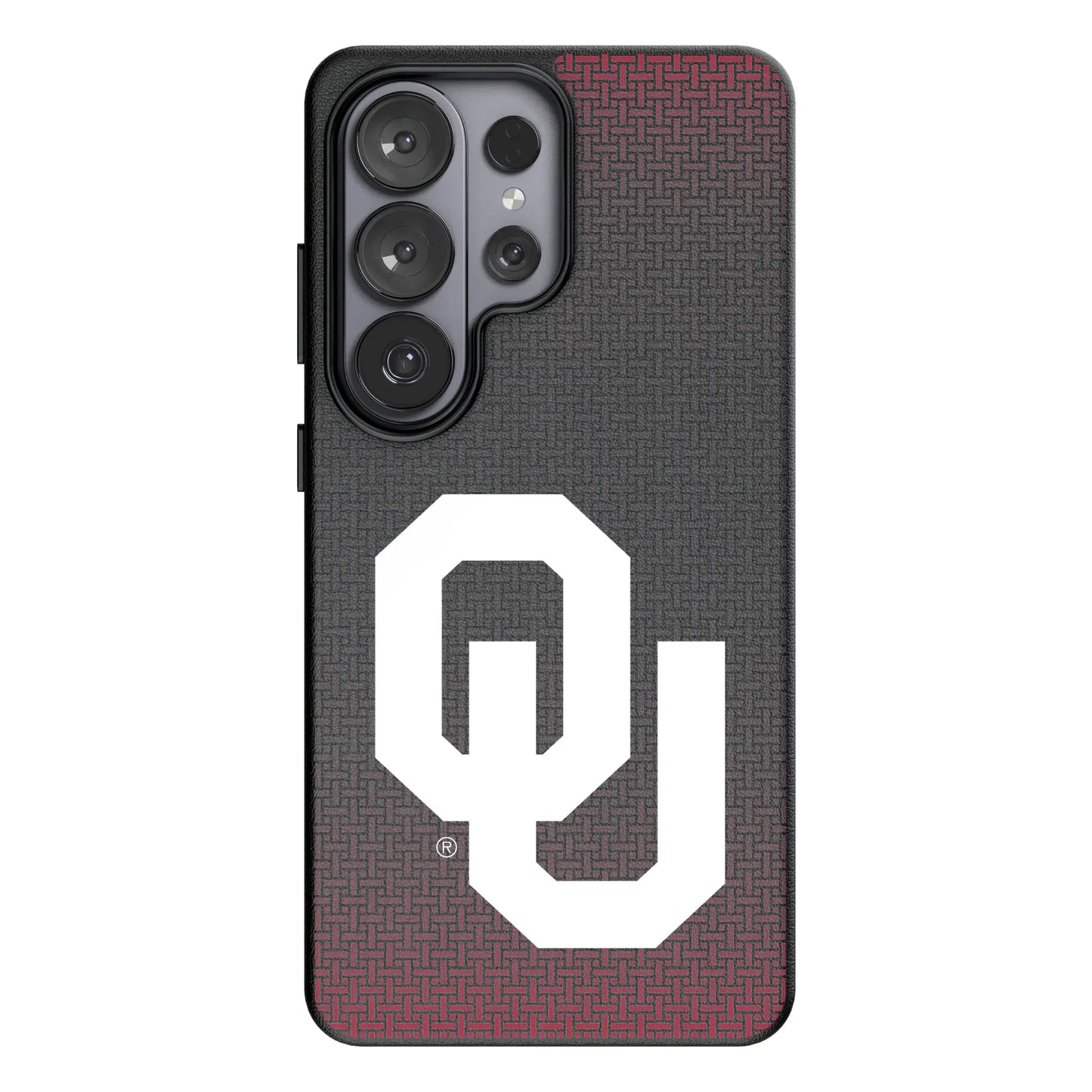University of Oklahoma Sooners Linen MagSafe Compatible Phone Case for Samsung Galaxy