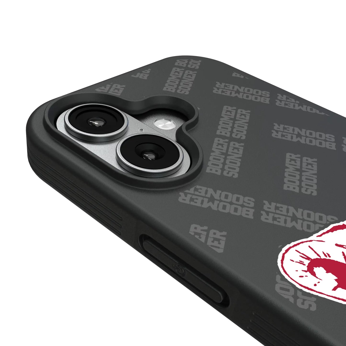 University of Oklahoma Sooners Quadtile Bump Phone Case for Apple iPhone