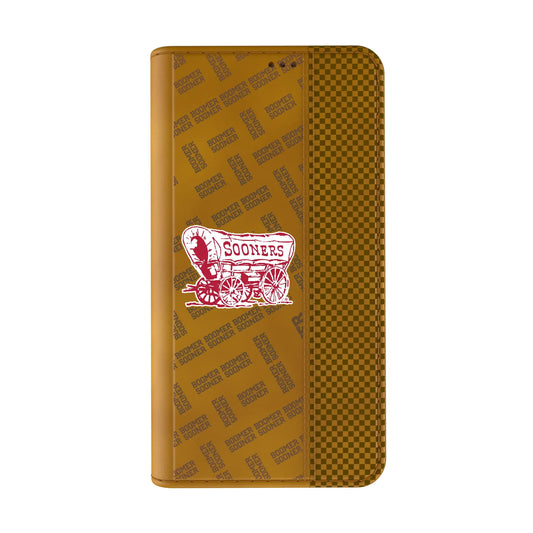 University of Oklahoma Sooners Quadtile Folio Phone Case for Apple iPhone