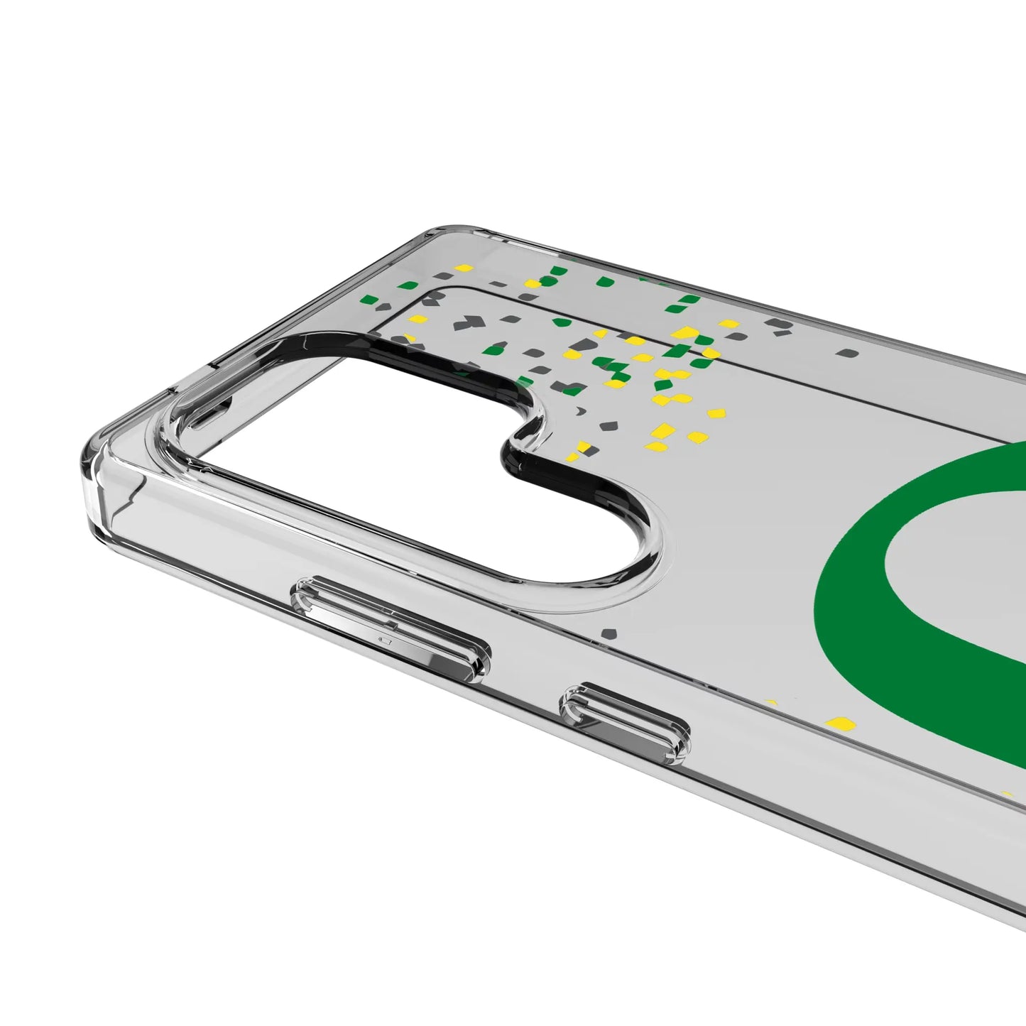 University of Oregon Ducks Confetti Clear Phone Case for Samsung Galaxy