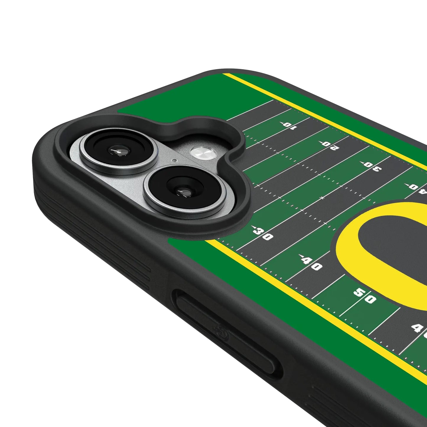 University of Oregon Ducks Field Bump Phone Case for Apple iPhone