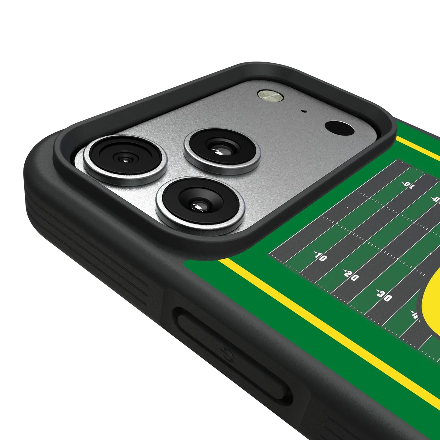 University of Oregon Ducks Field Bump Phone Case for Apple iPhone