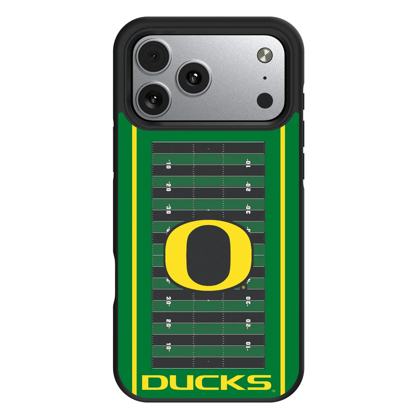 University of Oregon Ducks Field Bump Phone Case for Apple iPhone
