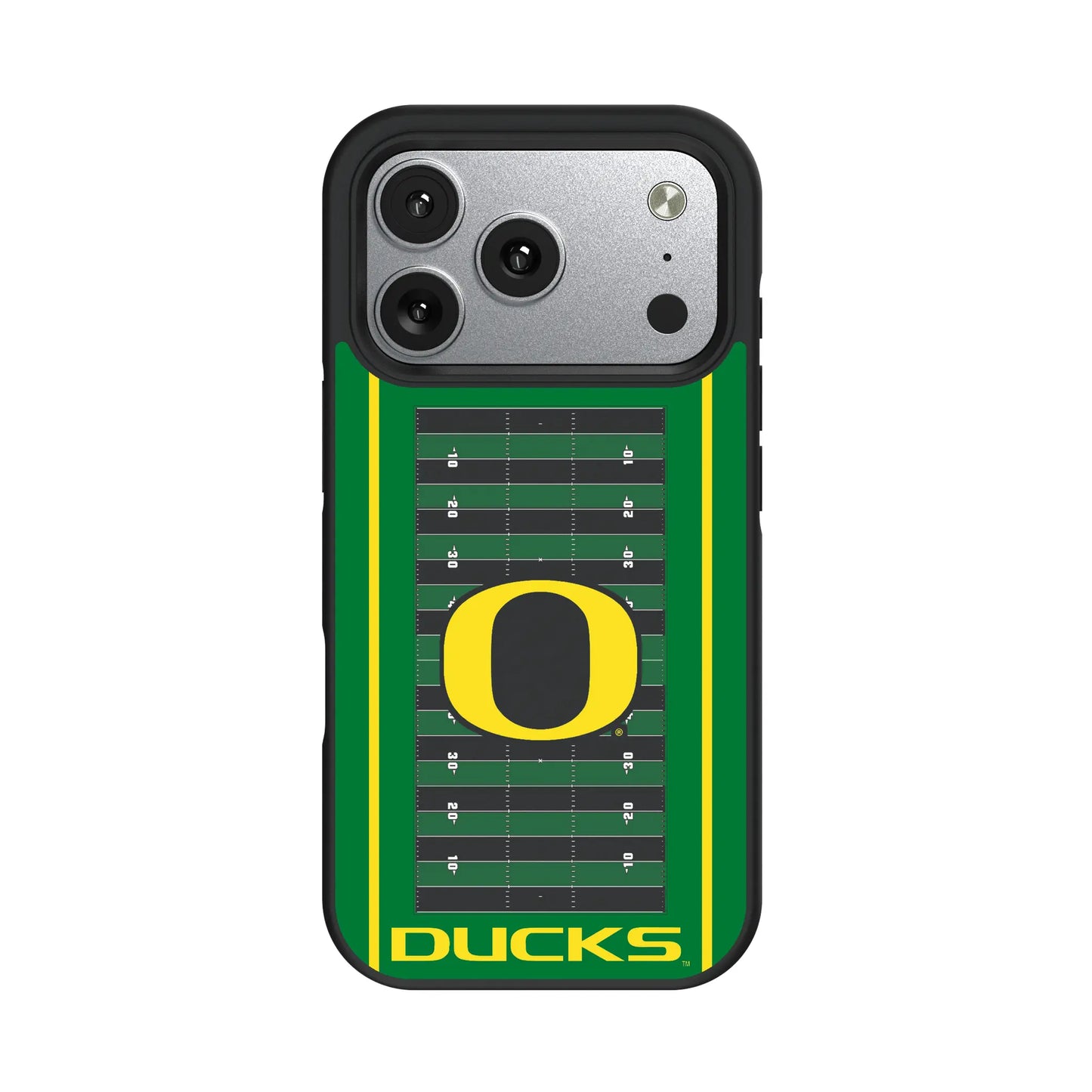 University of Oregon Ducks Field Bump Phone Case for Apple iPhone