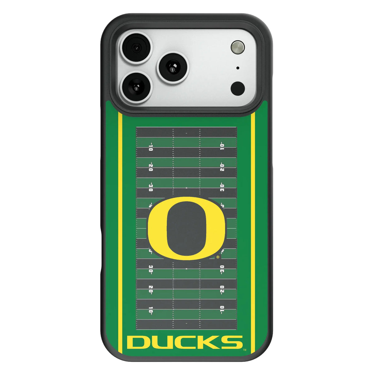 University of Oregon Ducks Field Bump Phone Case for Apple iPhone