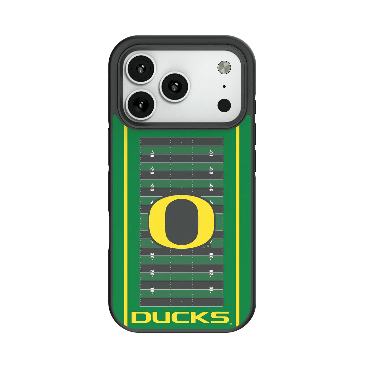 University of Oregon Ducks Field Bump Phone Case for Apple iPhone