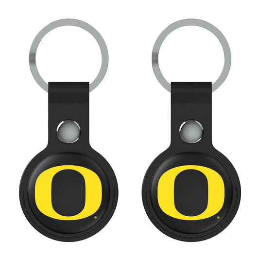 University of Oregon Ducks Insignia Black Airtag Holder 2-Pack