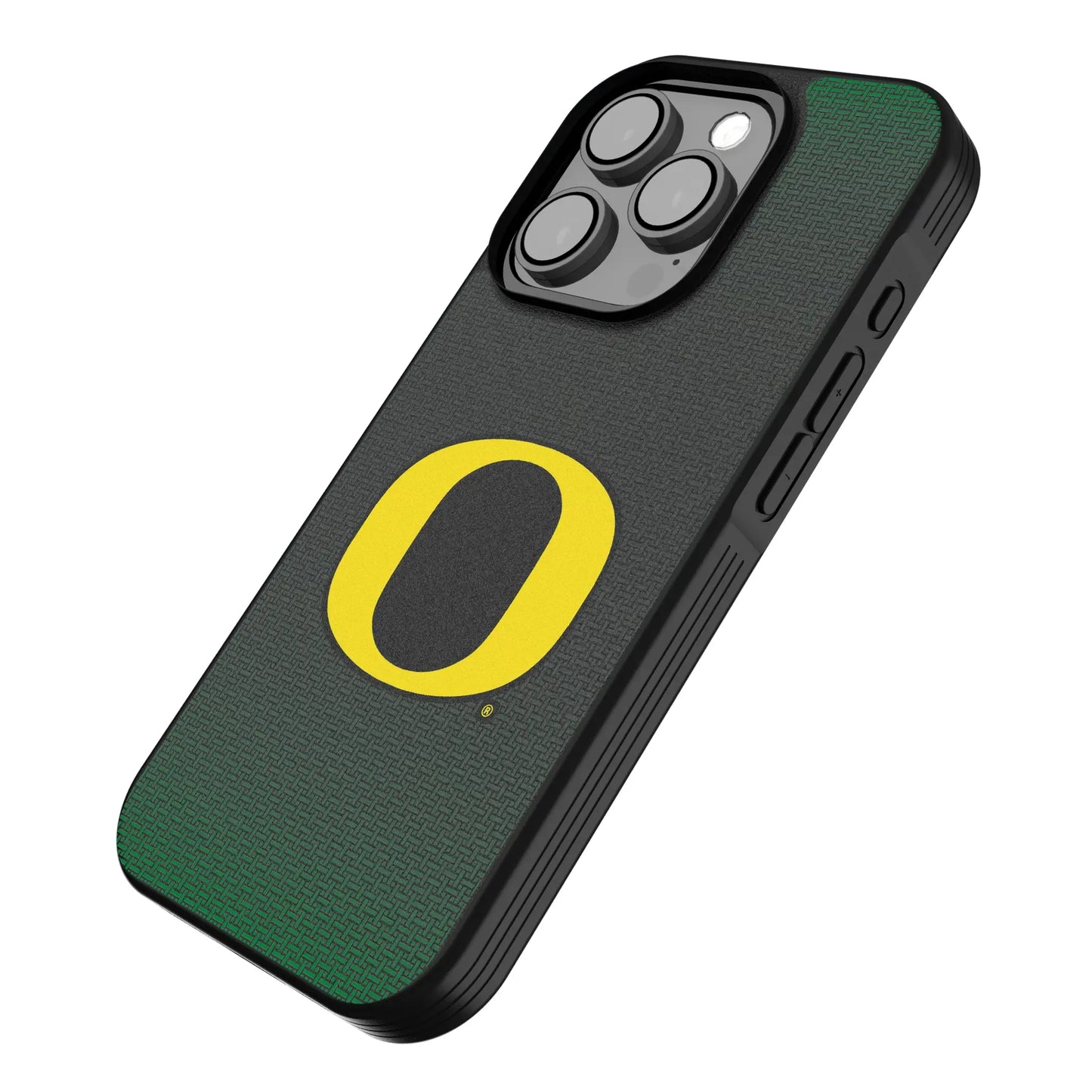 University of Oregon Ducks Linen Bump Phone Case for Apple iPhone