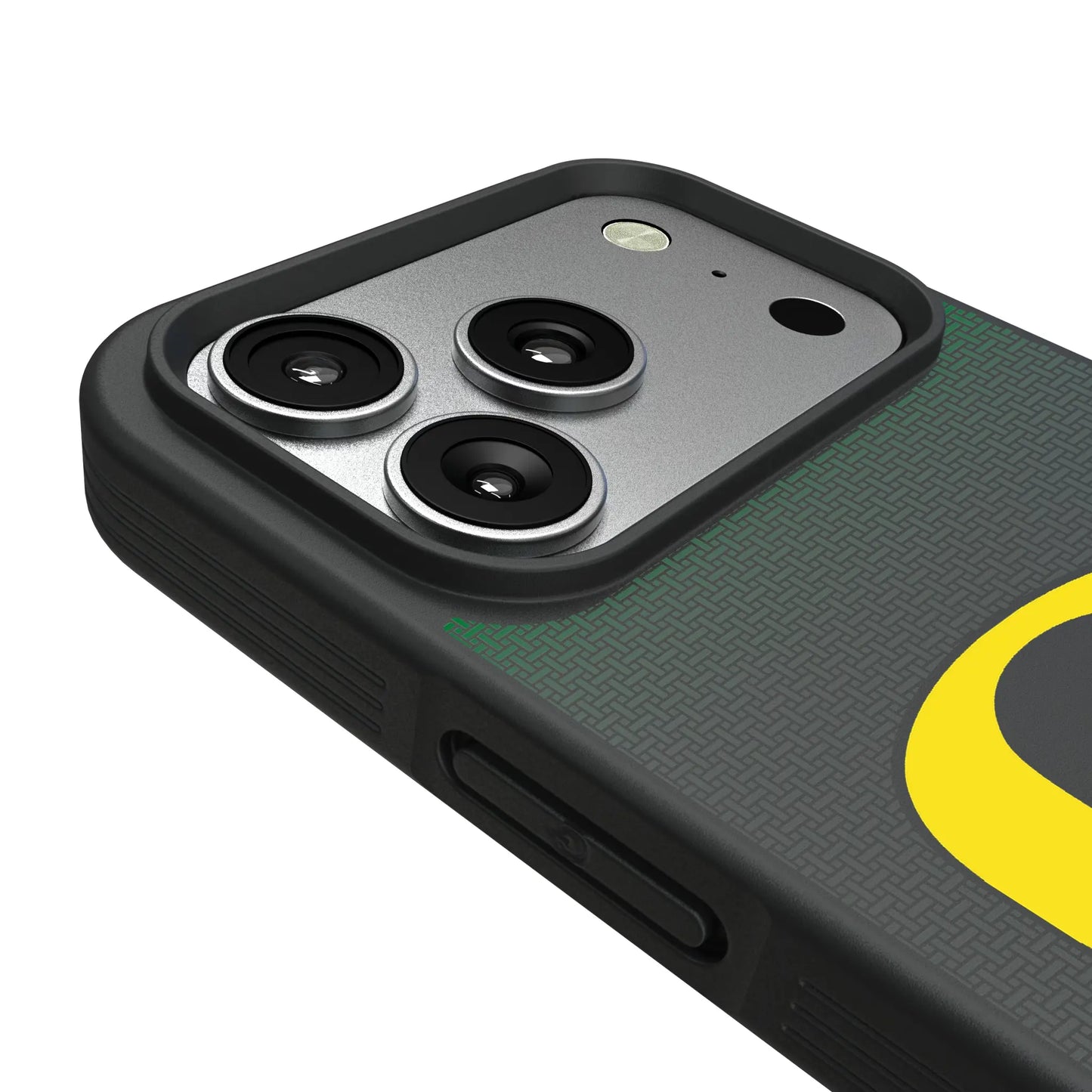 University of Oregon Ducks Linen Bump Phone Case for Apple iPhone