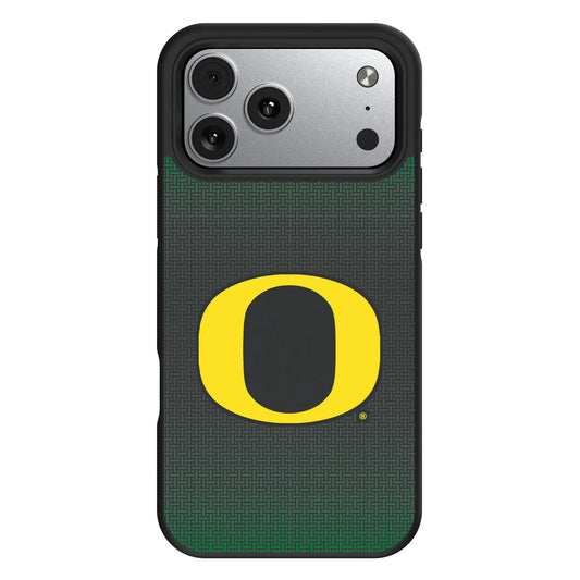 University of Oregon Ducks Linen Bump Phone Case for Apple iPhone
