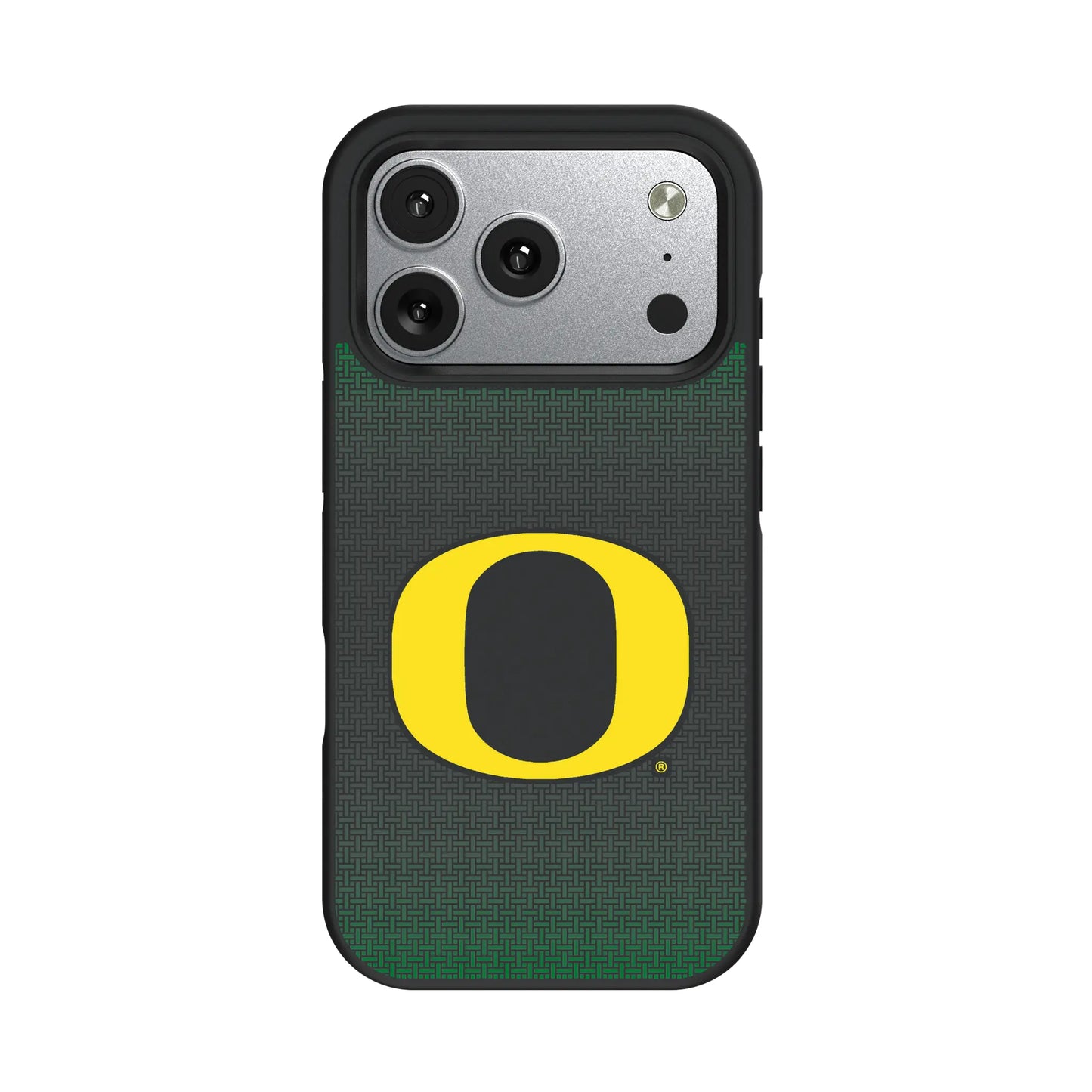 University of Oregon Ducks Linen Bump Phone Case for Apple iPhone