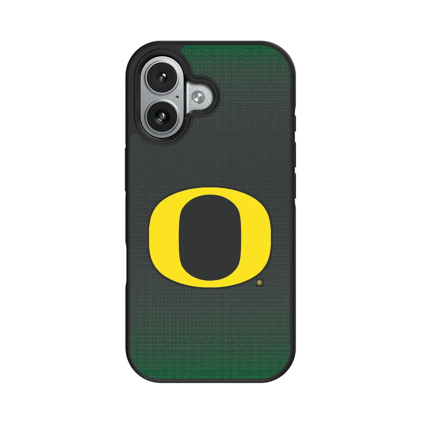 University of Oregon Ducks Linen Bump Phone Case for Apple iPhone