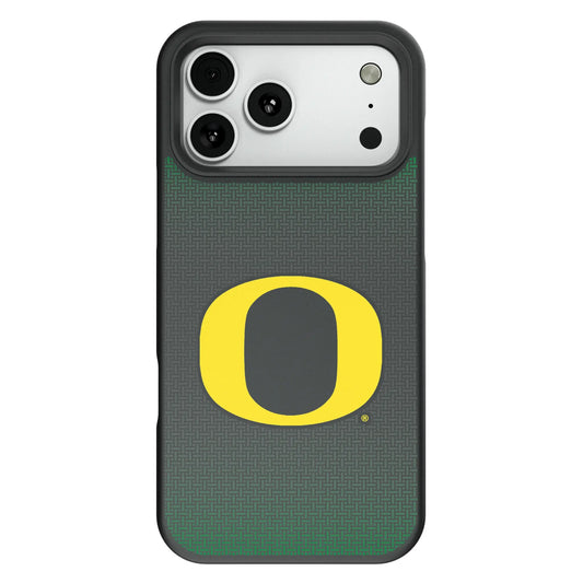 University of Oregon Ducks Linen Bump Phone Case for Apple iPhone