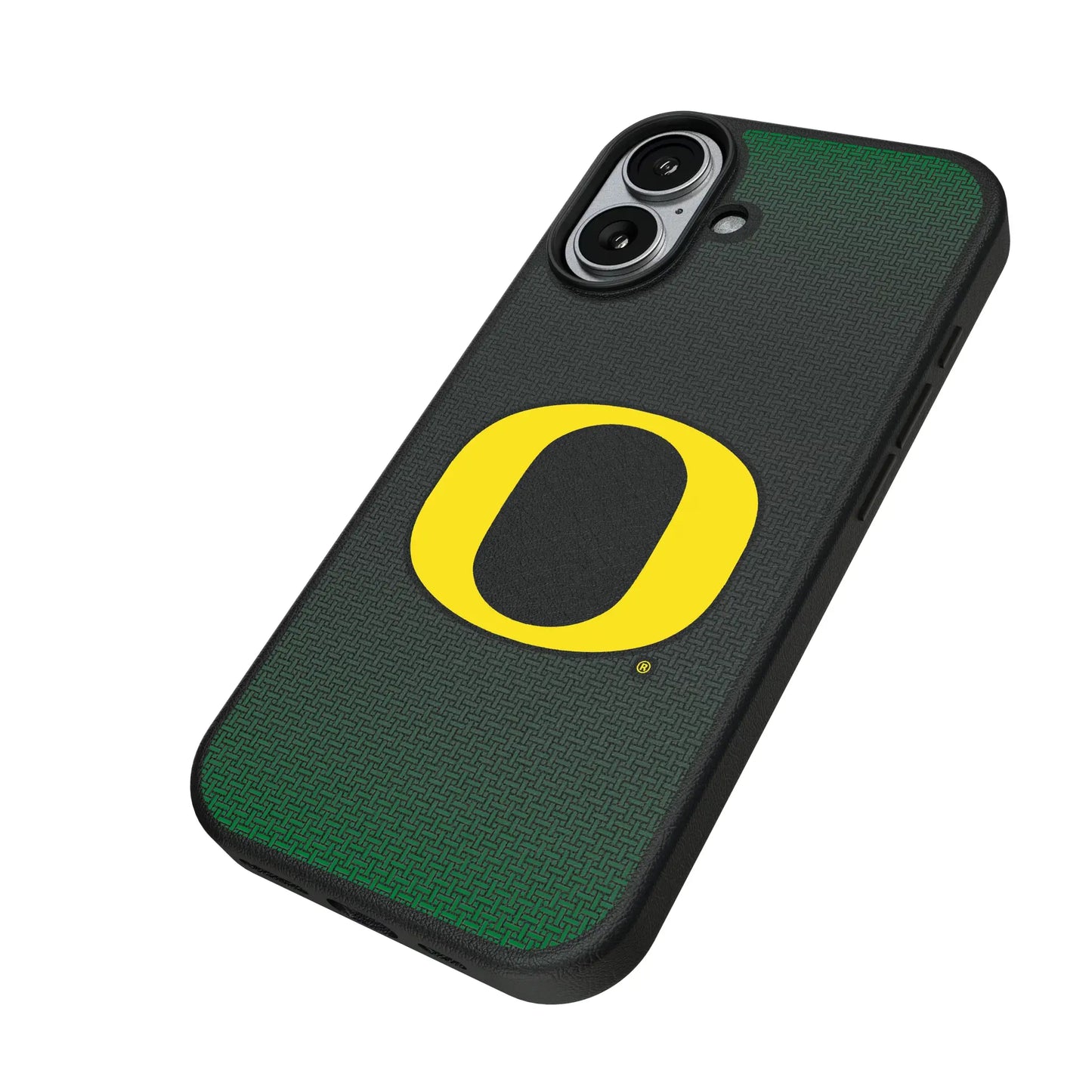 University of Oregon Ducks Linen MagSafe Compatible Phone Case for Apple iPhone