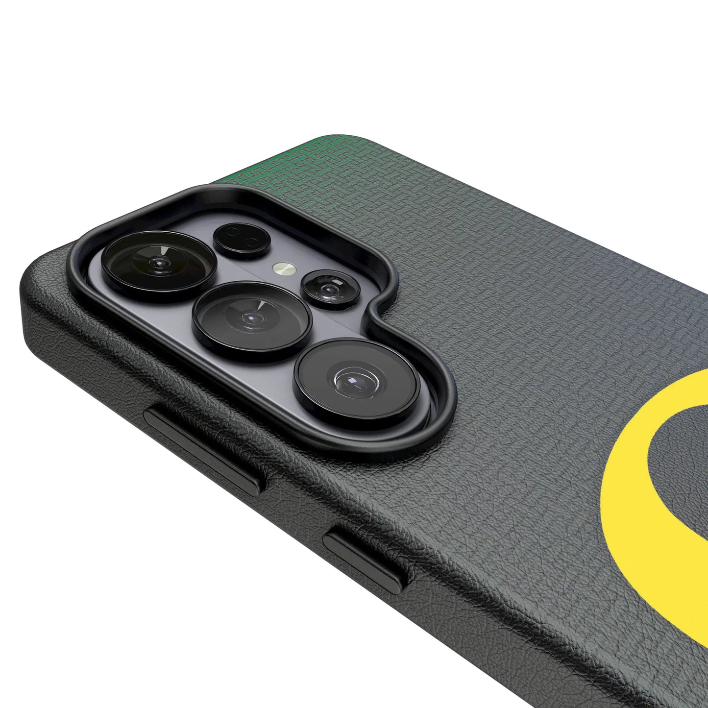 University of Oregon Ducks Linen MagSafe Compatible Phone Case for Samsung Galaxy