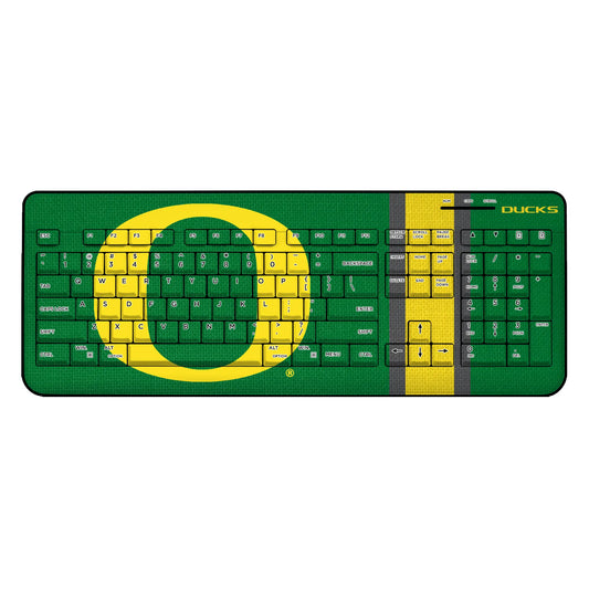 University of Oregon Ducks Stripe Wireless USB Keyboard
