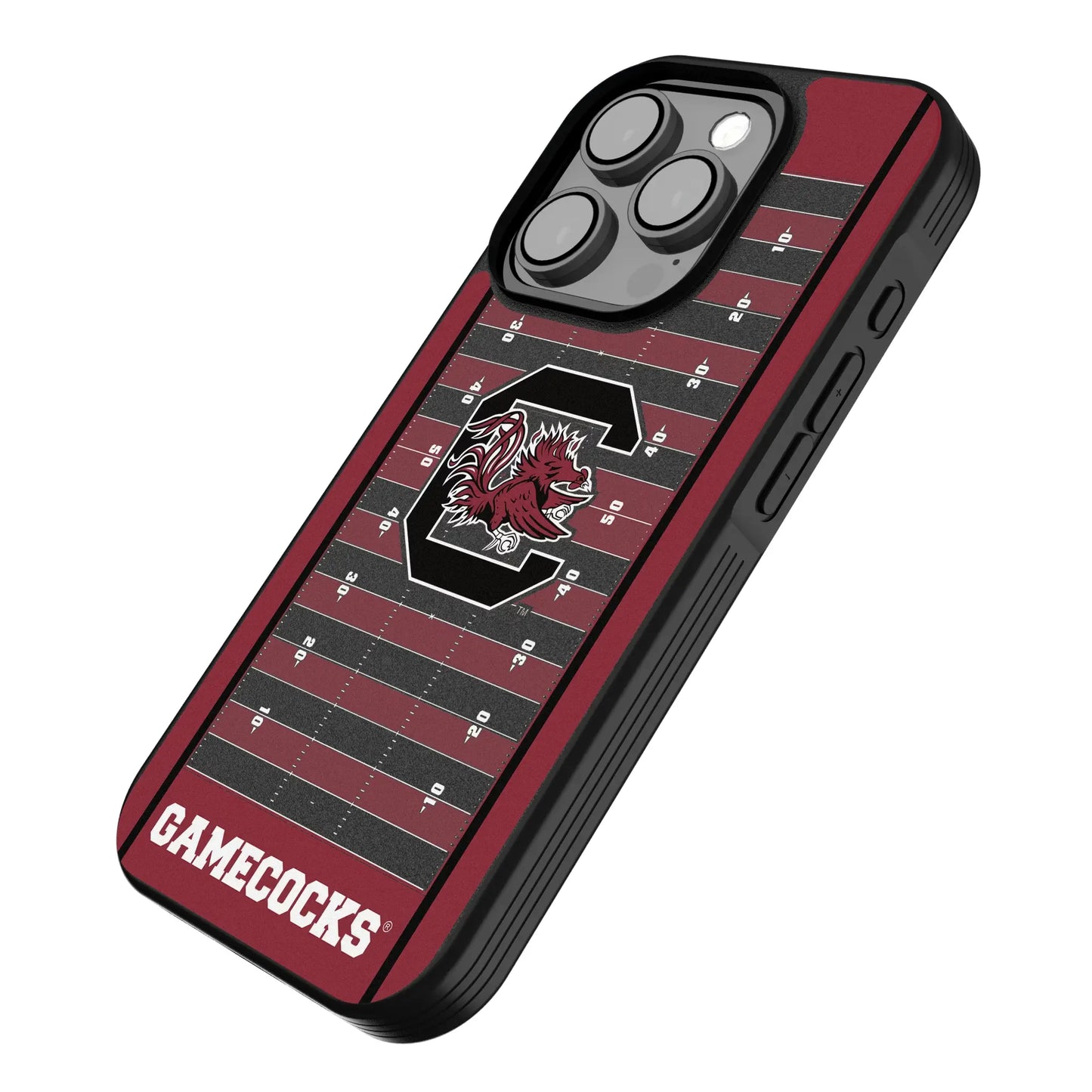 University of South Carolina Gamecocks Field Bump Phone Case for Apple iPhone