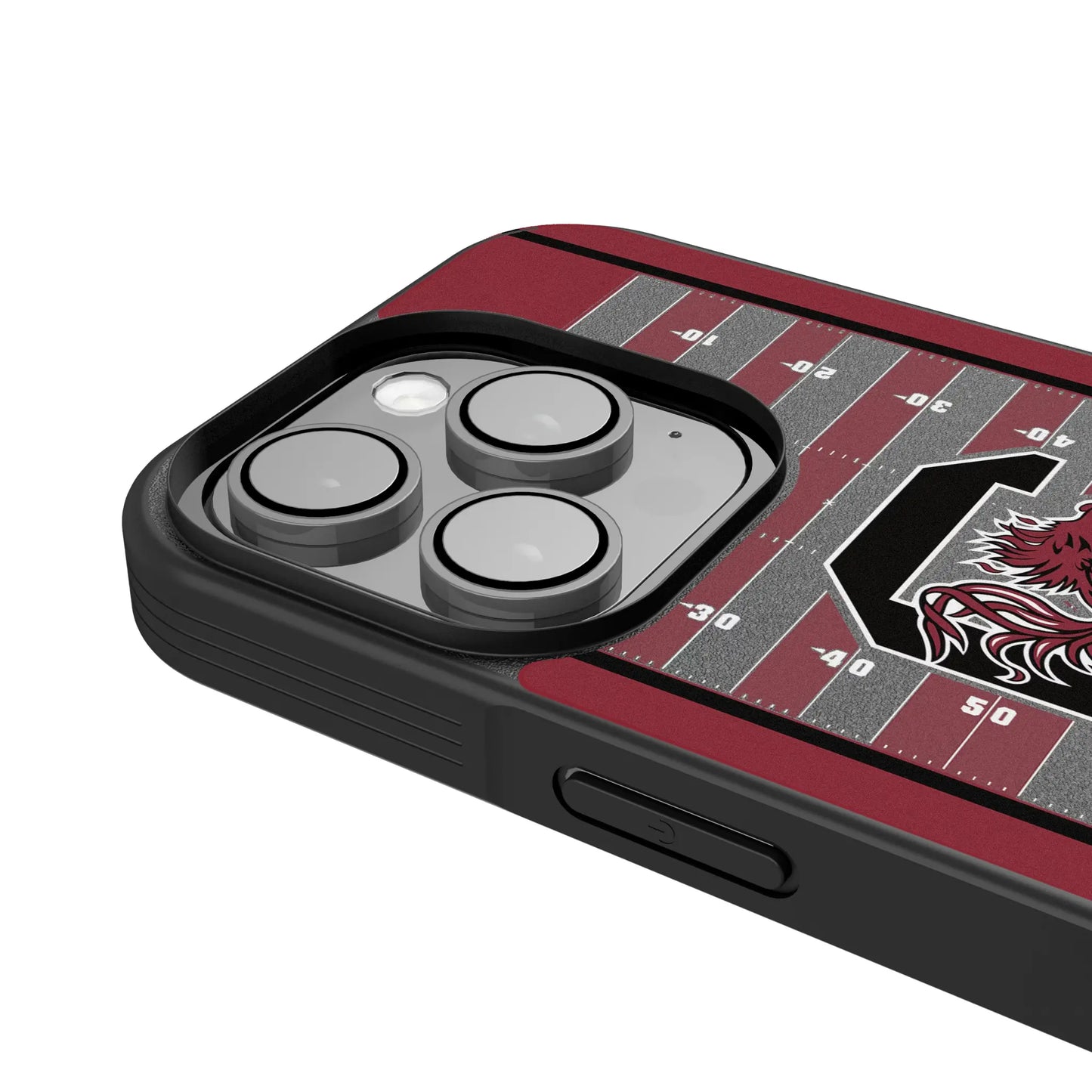 University of South Carolina Gamecocks Field Bump Phone Case for Apple iPhone