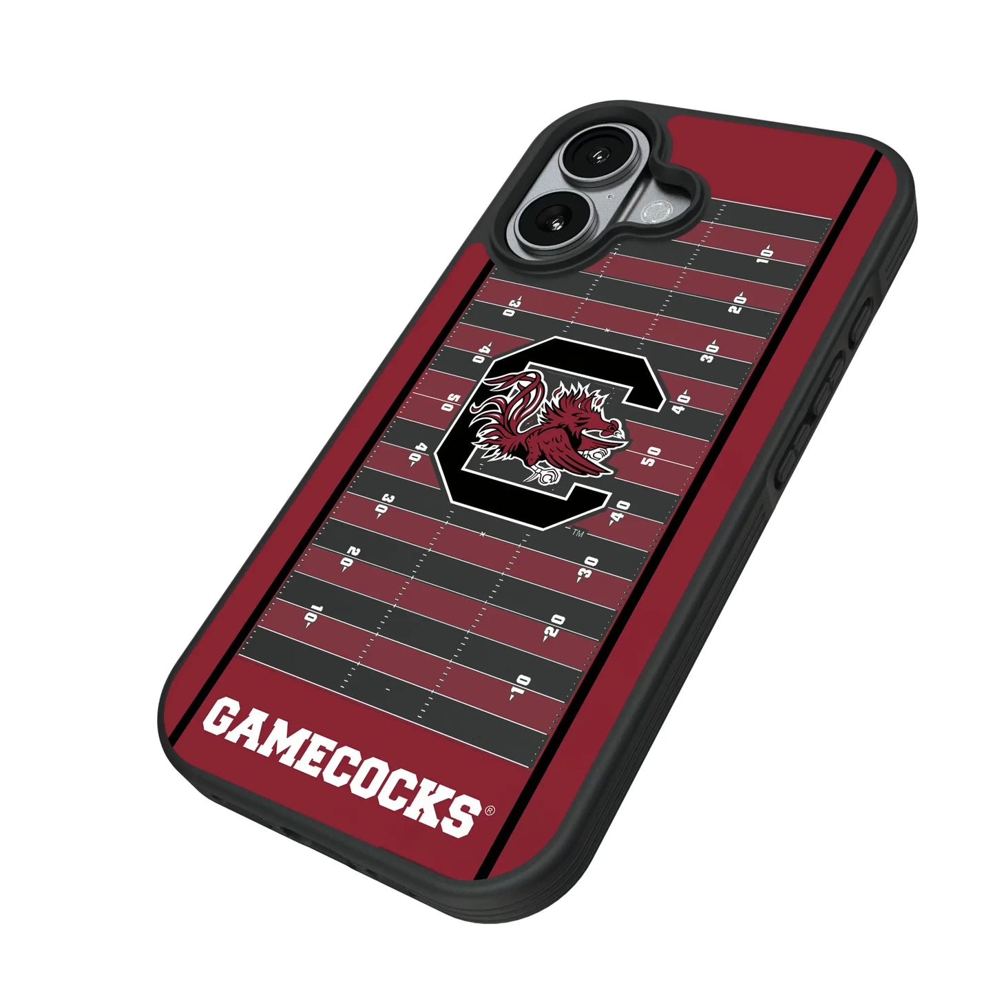 University of South Carolina Gamecocks Field Bump Phone Case for Apple iPhone