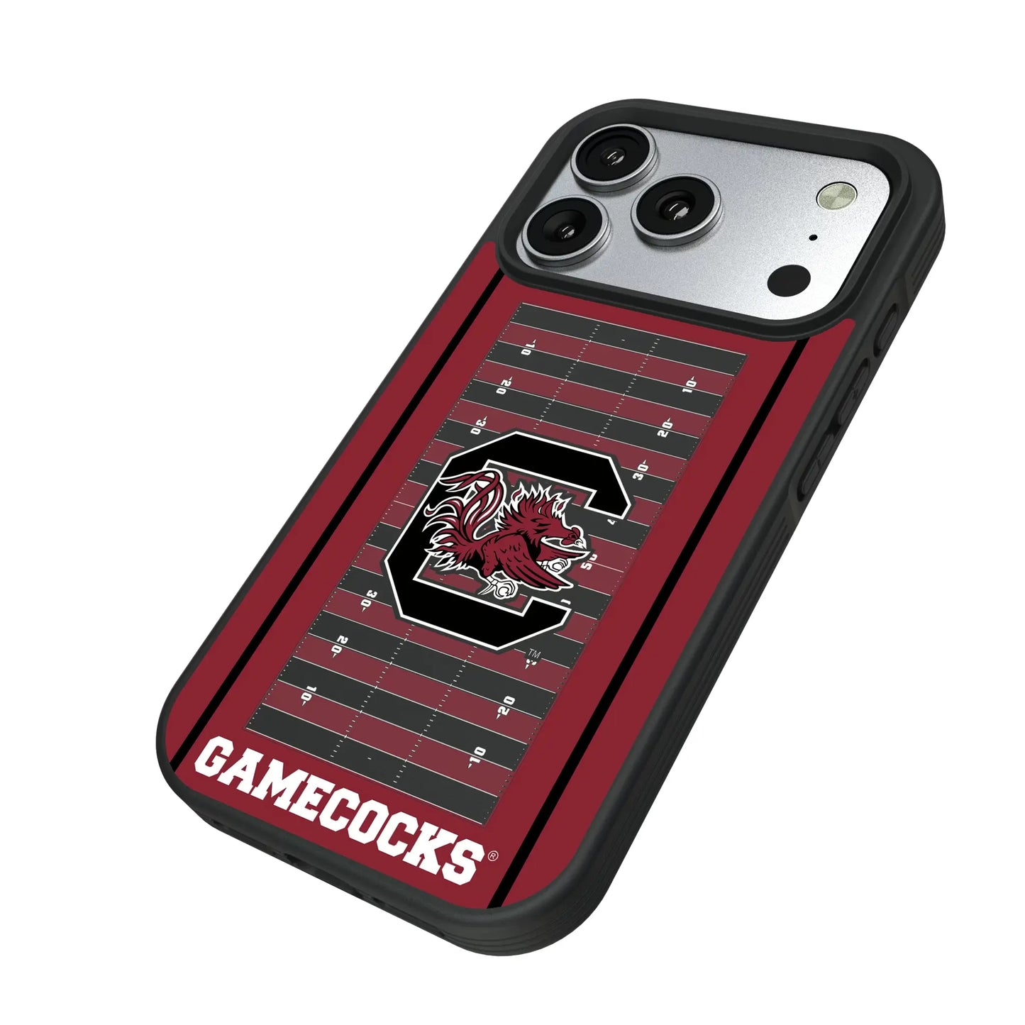 University of South Carolina Gamecocks Field Bump Phone Case for Apple iPhone