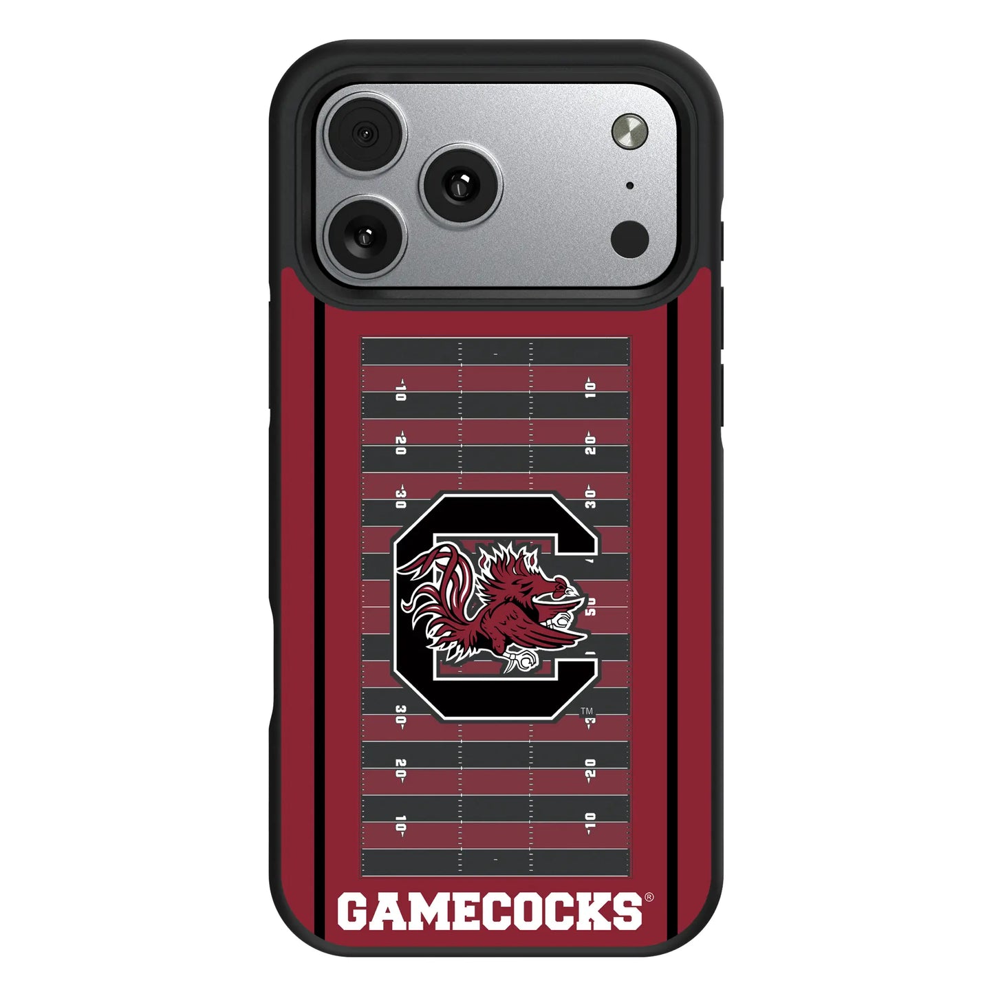 University of South Carolina Gamecocks Field Bump Phone Case for Apple iPhone