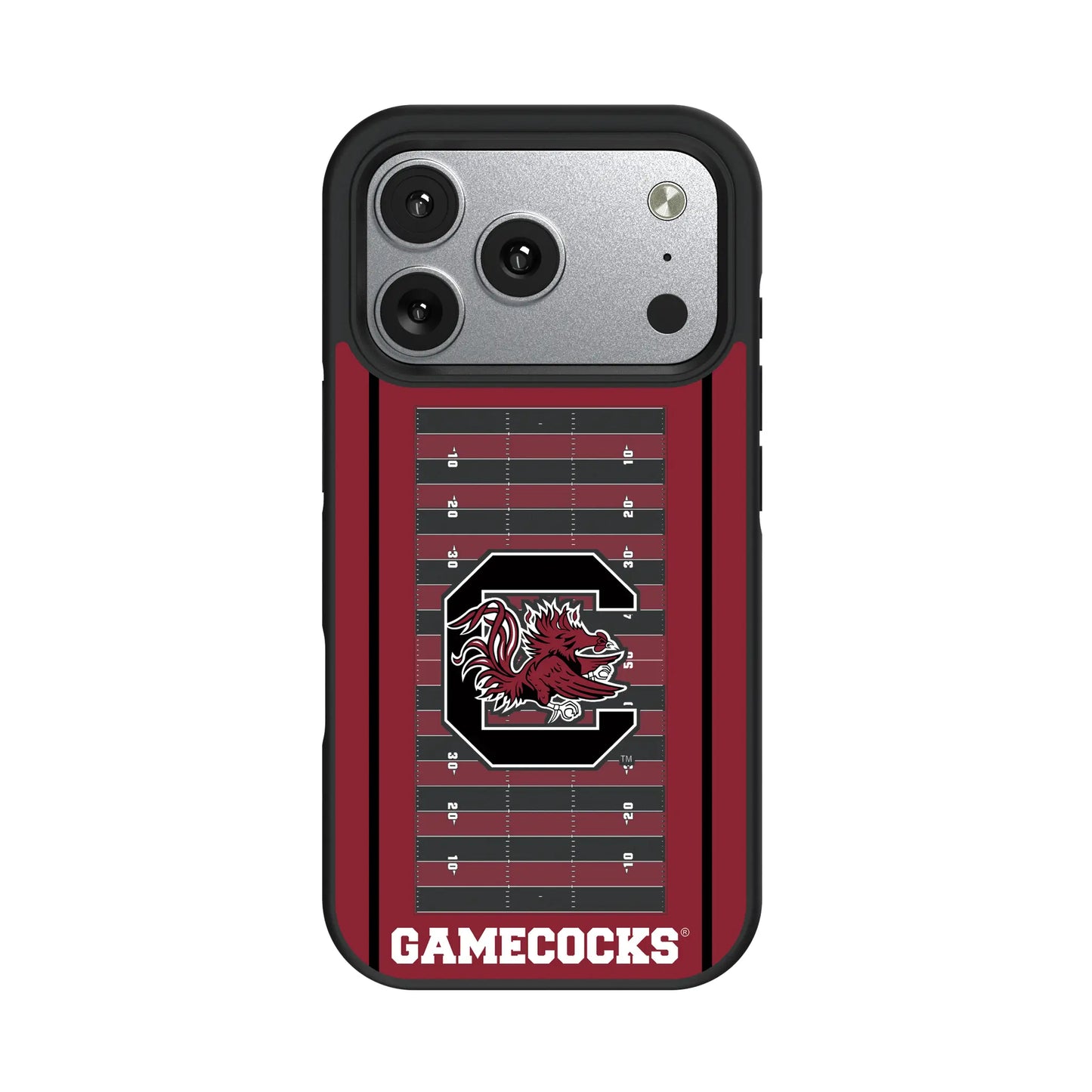 University of South Carolina Gamecocks Field Bump Phone Case for Apple iPhone