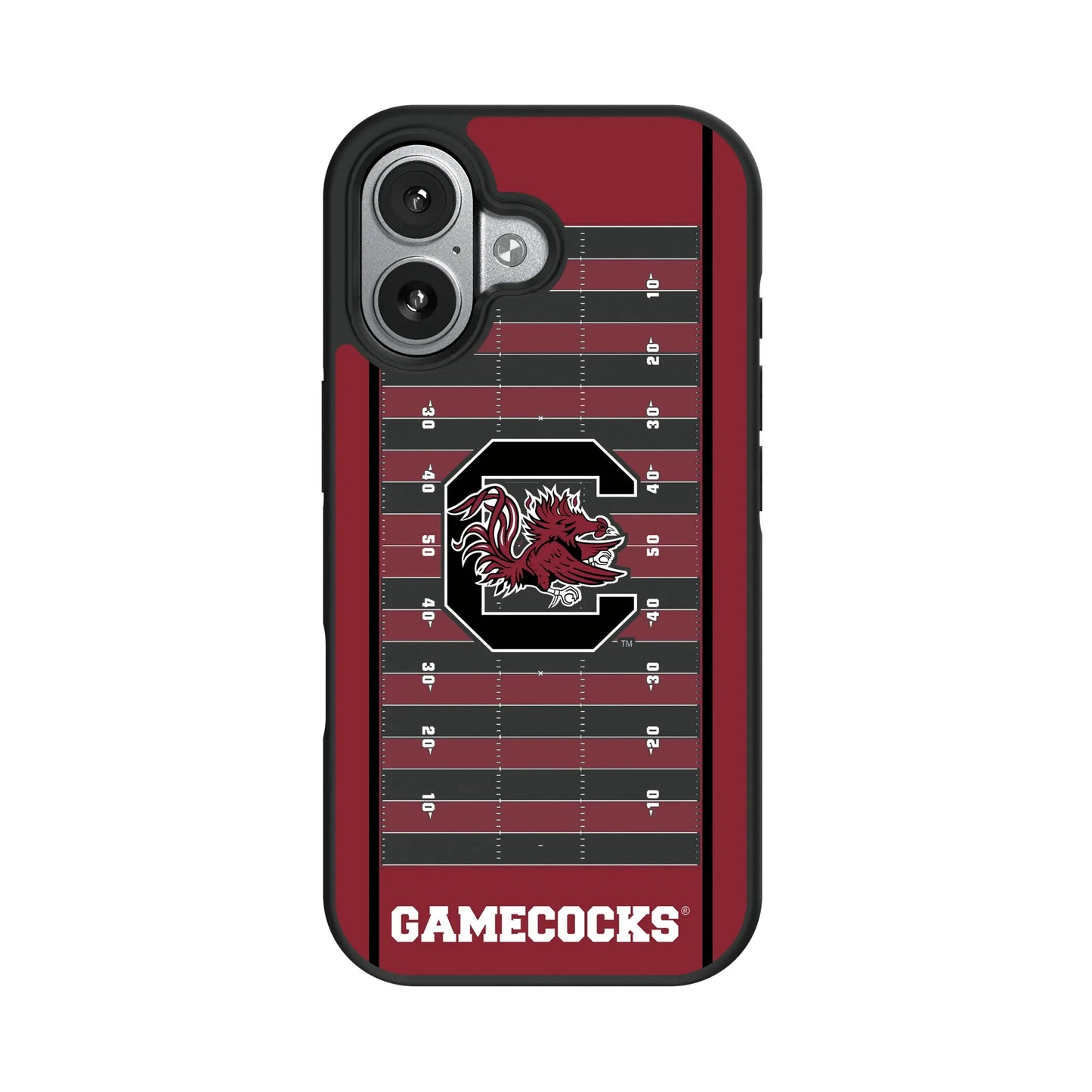 University of South Carolina Gamecocks Field Bump Phone Case for Apple iPhone