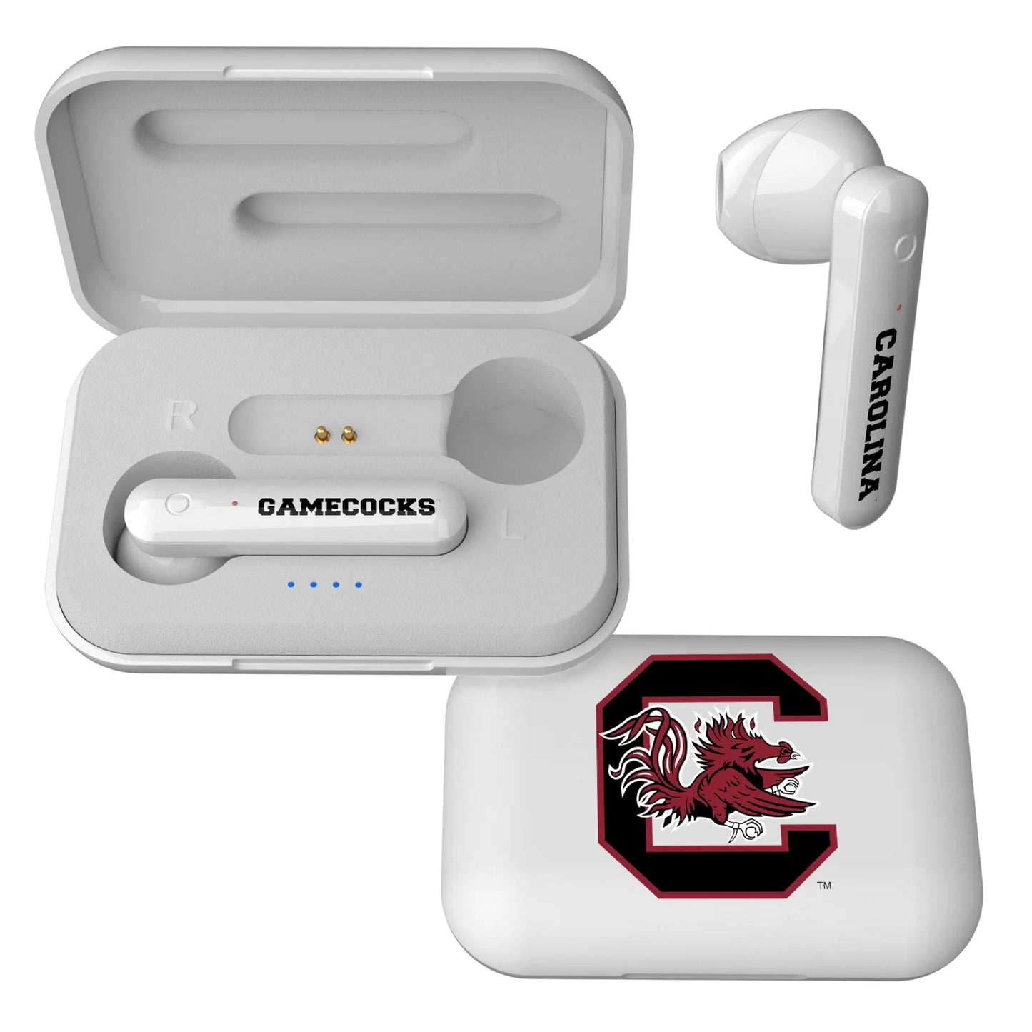University of South Carolina Gamecocks Insignia Wireless TWS Earbuds