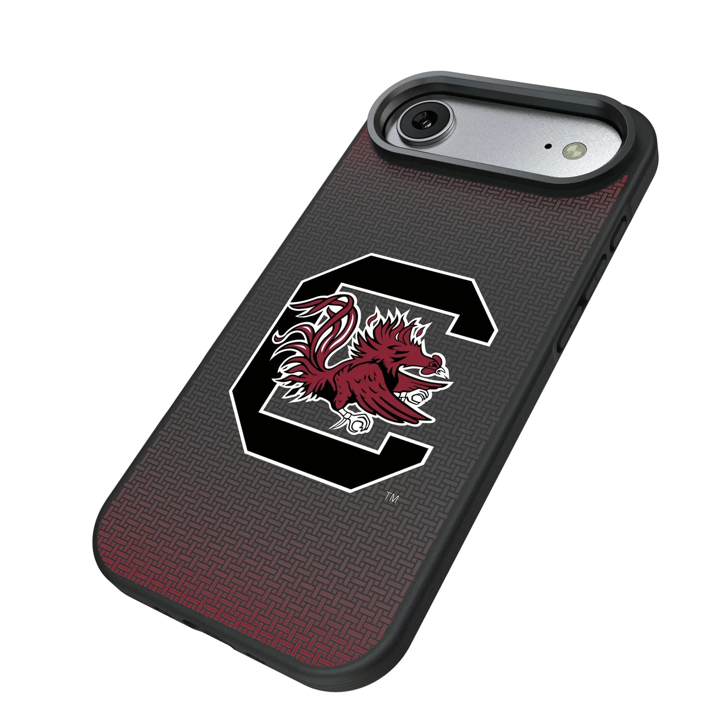 University of South Carolina Gamecocks Linen Bump Phone Case for Apple iPhone