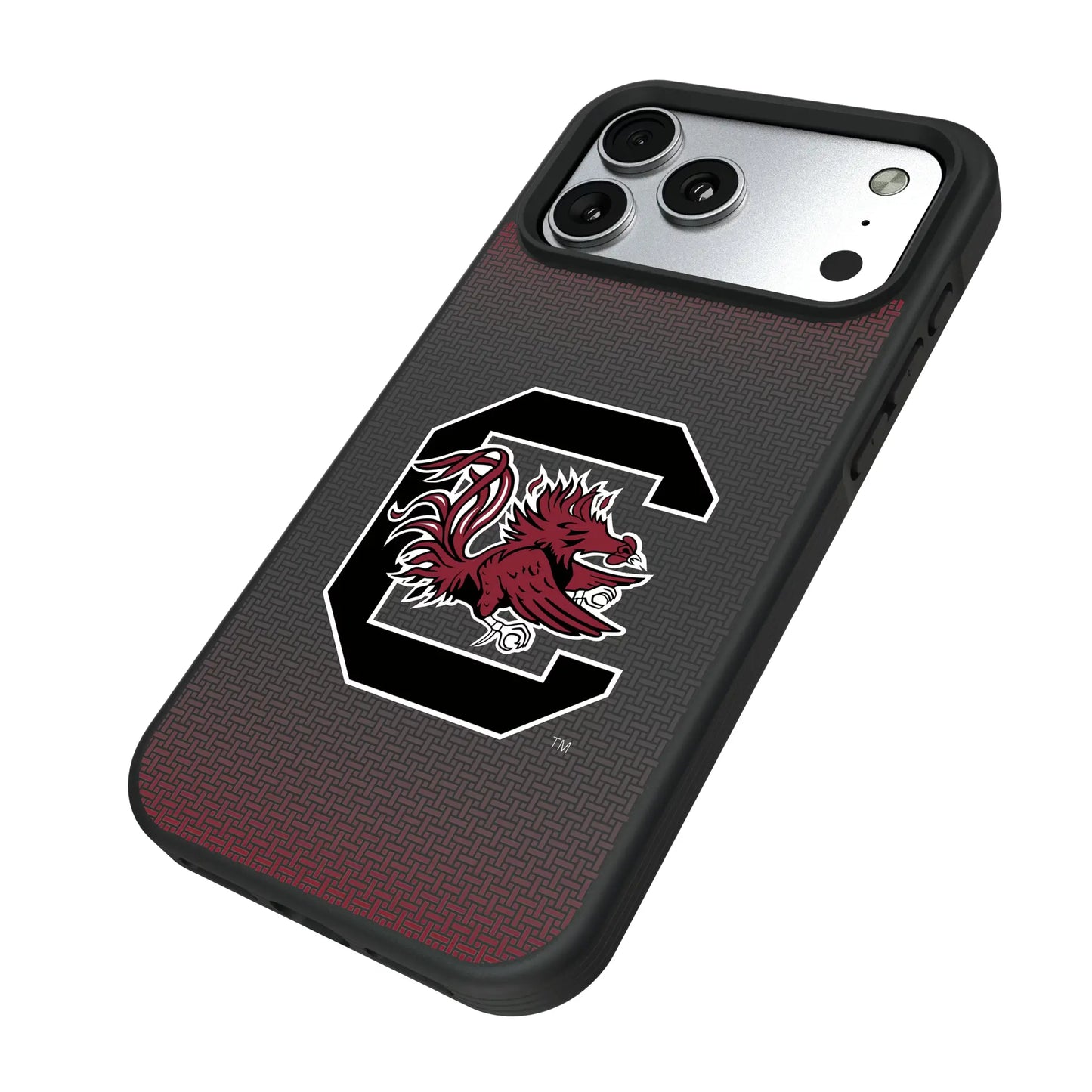 University of South Carolina Gamecocks Linen Bump Phone Case for Apple iPhone