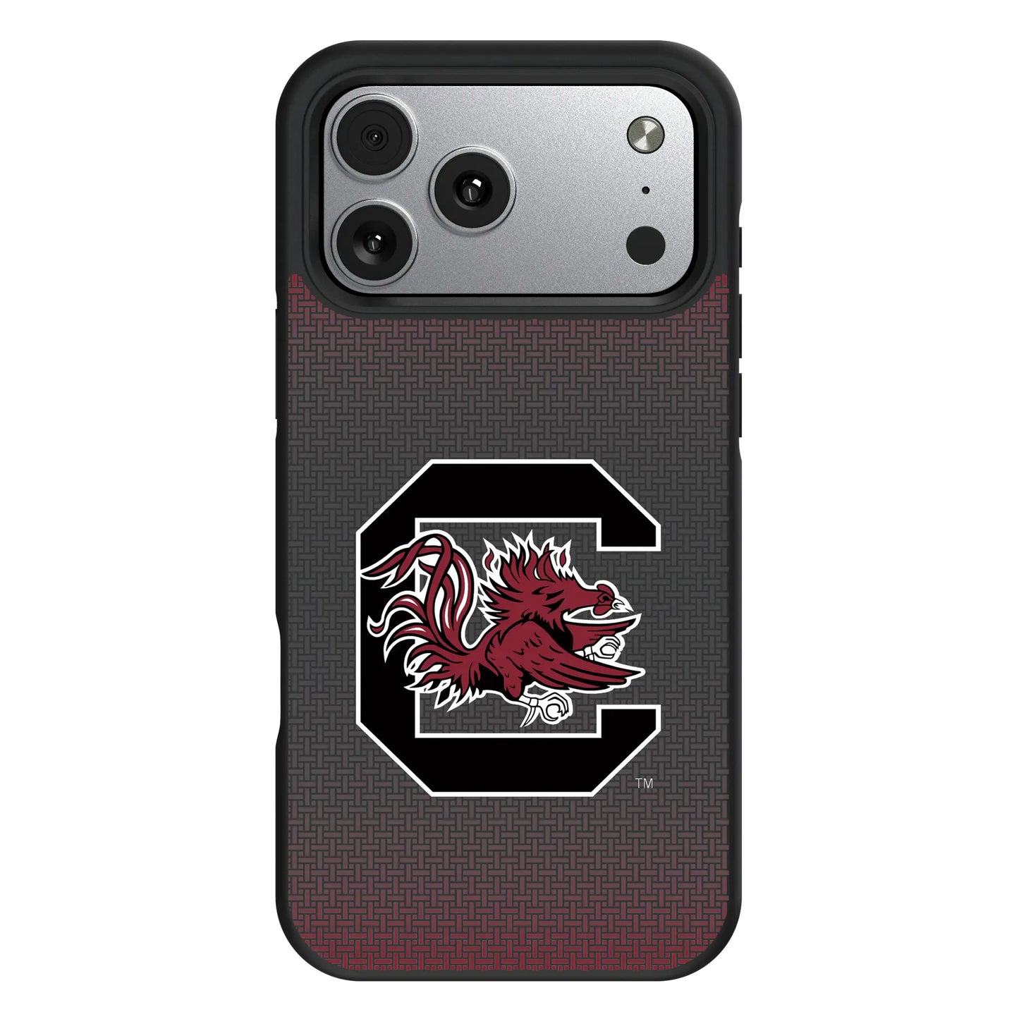 University of South Carolina Gamecocks Linen Bump Phone Case for Apple iPhone