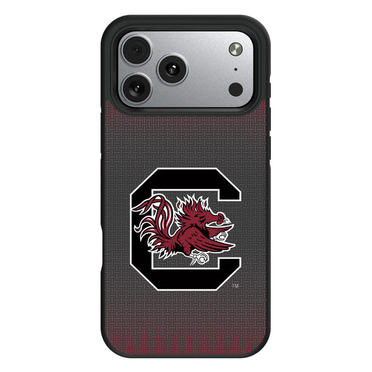 University of South Carolina Gamecocks Linen Bump Phone Case for Apple iPhone