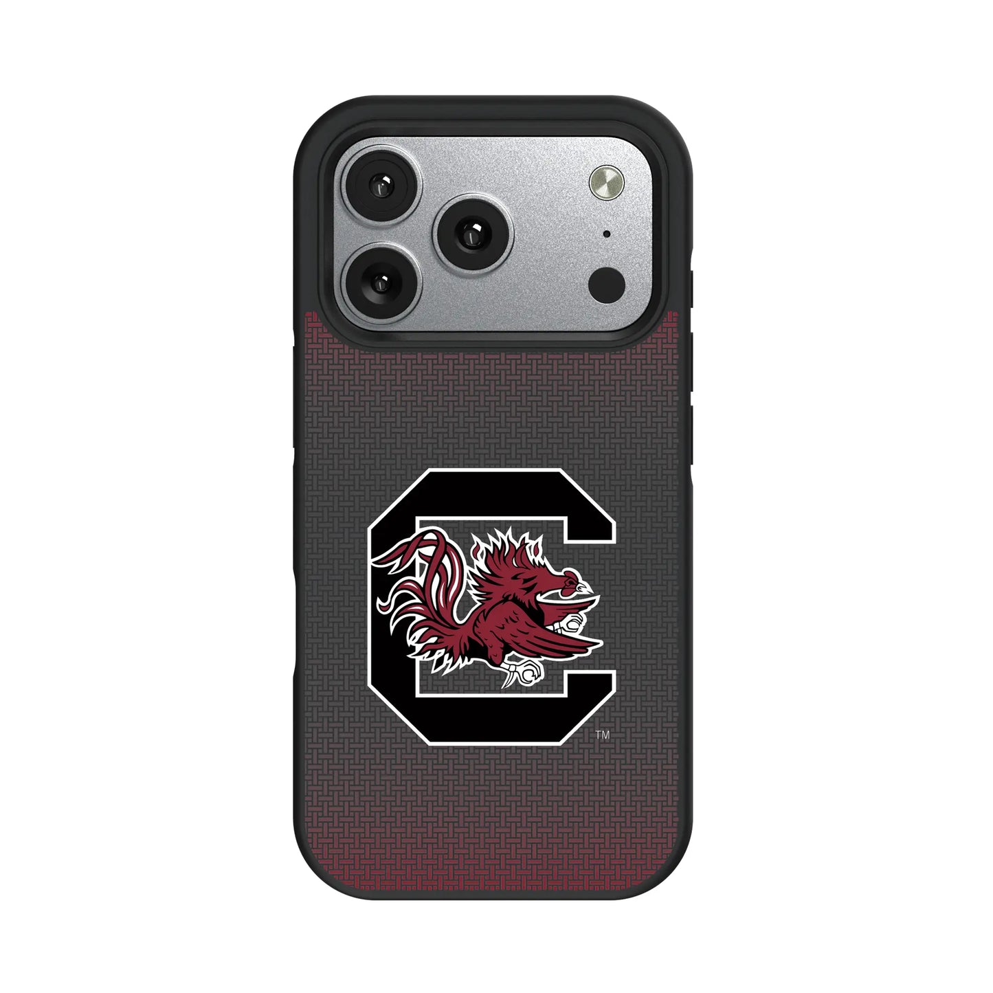 University of South Carolina Gamecocks Linen Bump Phone Case for Apple iPhone